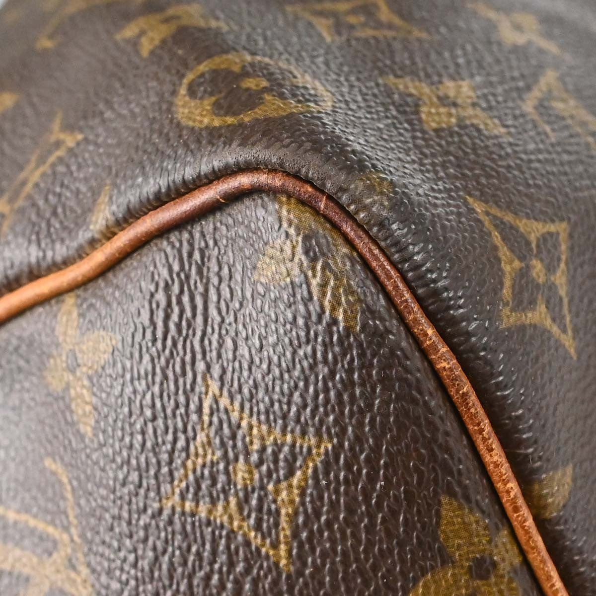 Louis Vuitton Keepall Canvas Brown Canvas Travel Bag Bag (Pre-Owned)