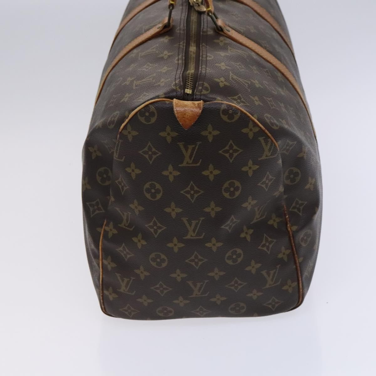 Louis Vuitton Keepall Monogram Canvas Brown Canvas Travel Bag Bag (Pre-Owned)