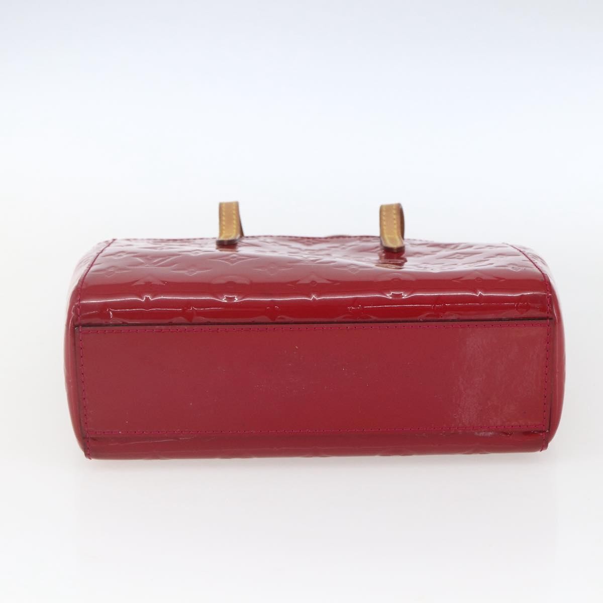 Louis Vuitton Catalina Monogram Vernis Pink Patent_Leather Handbag (Pre-Owned)