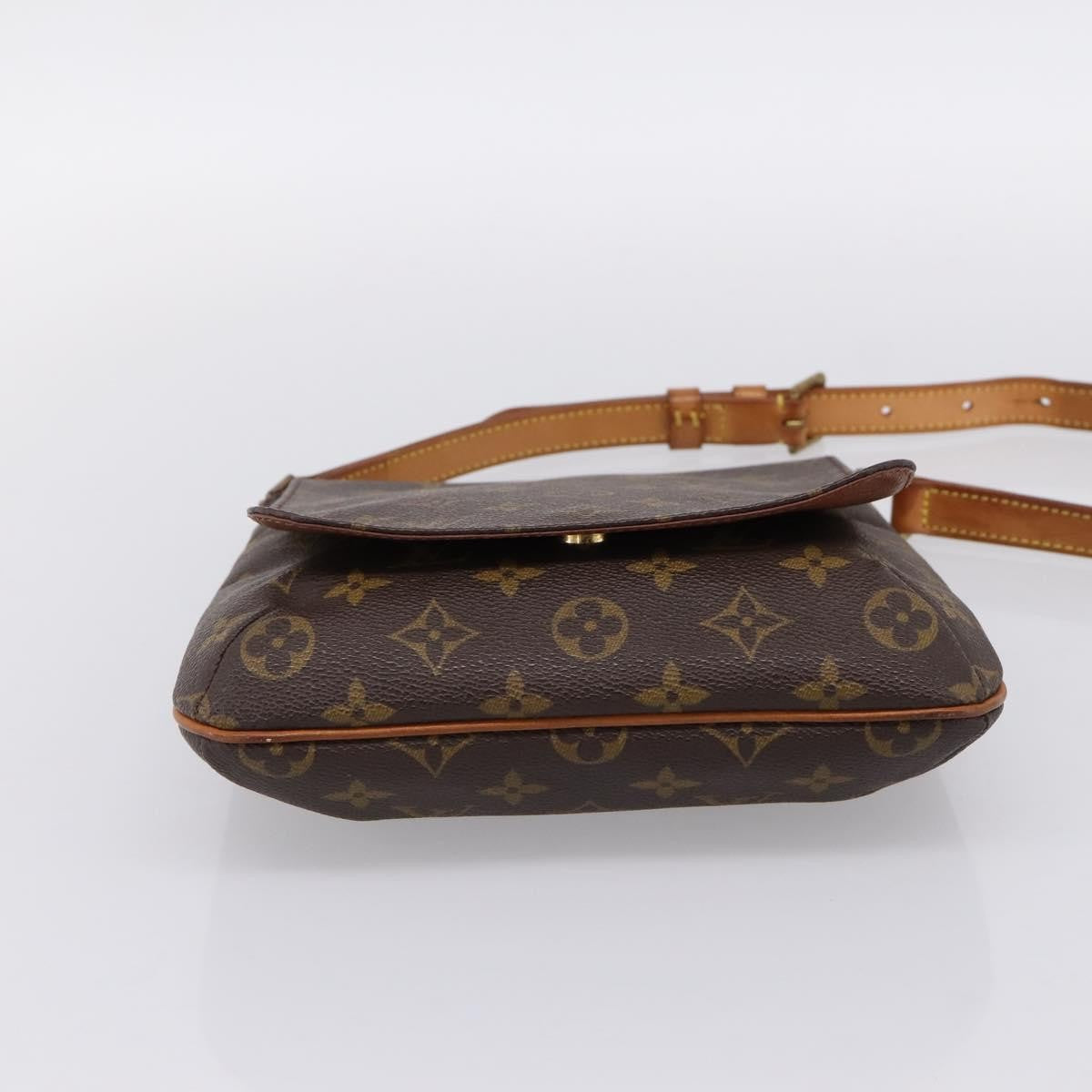 Louis Vuitton Musette Salsa Monogram Canvas Brown Canvas Handbag (Pre-Owned)