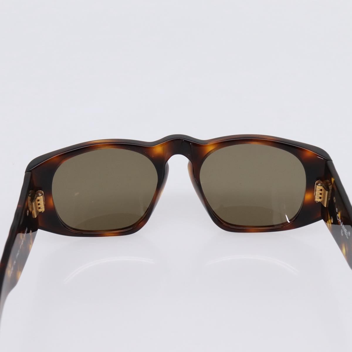Chanel Logo Cc Plastic Brown Plastic Sunglasse Accessory (Pre-Owned)