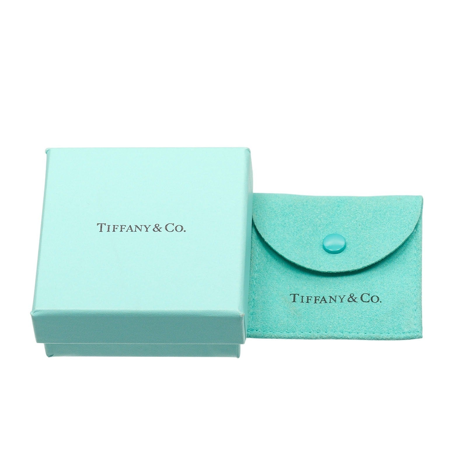 Tiffany & Co. Forever Band Platinum With Diamonds Silver Platinum Ring Jewelry (Pre-Owned)
