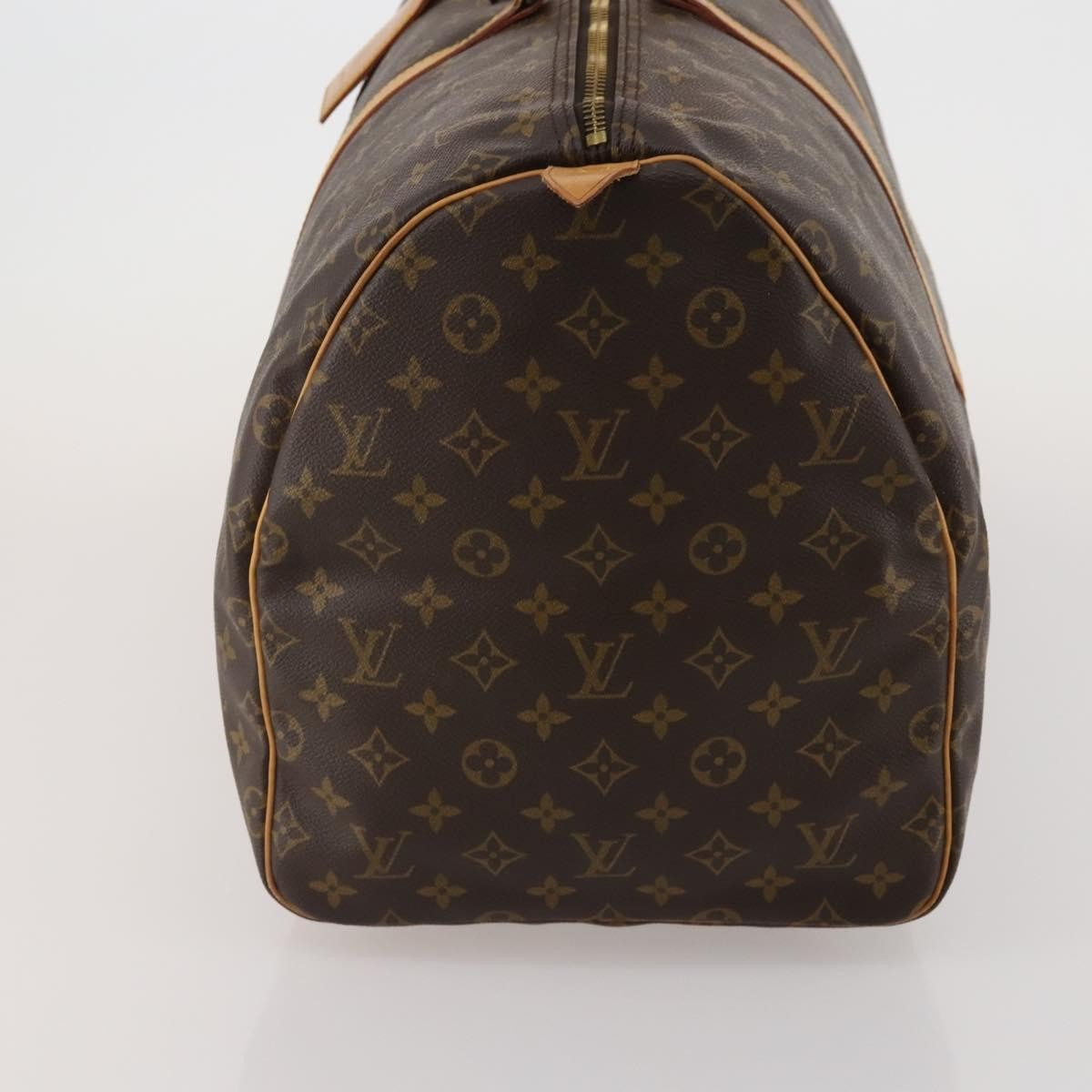 Louis Vuitton Keepall Monogram Canvas Brown Canvas Travel Bag Bag (Pre-Owned)