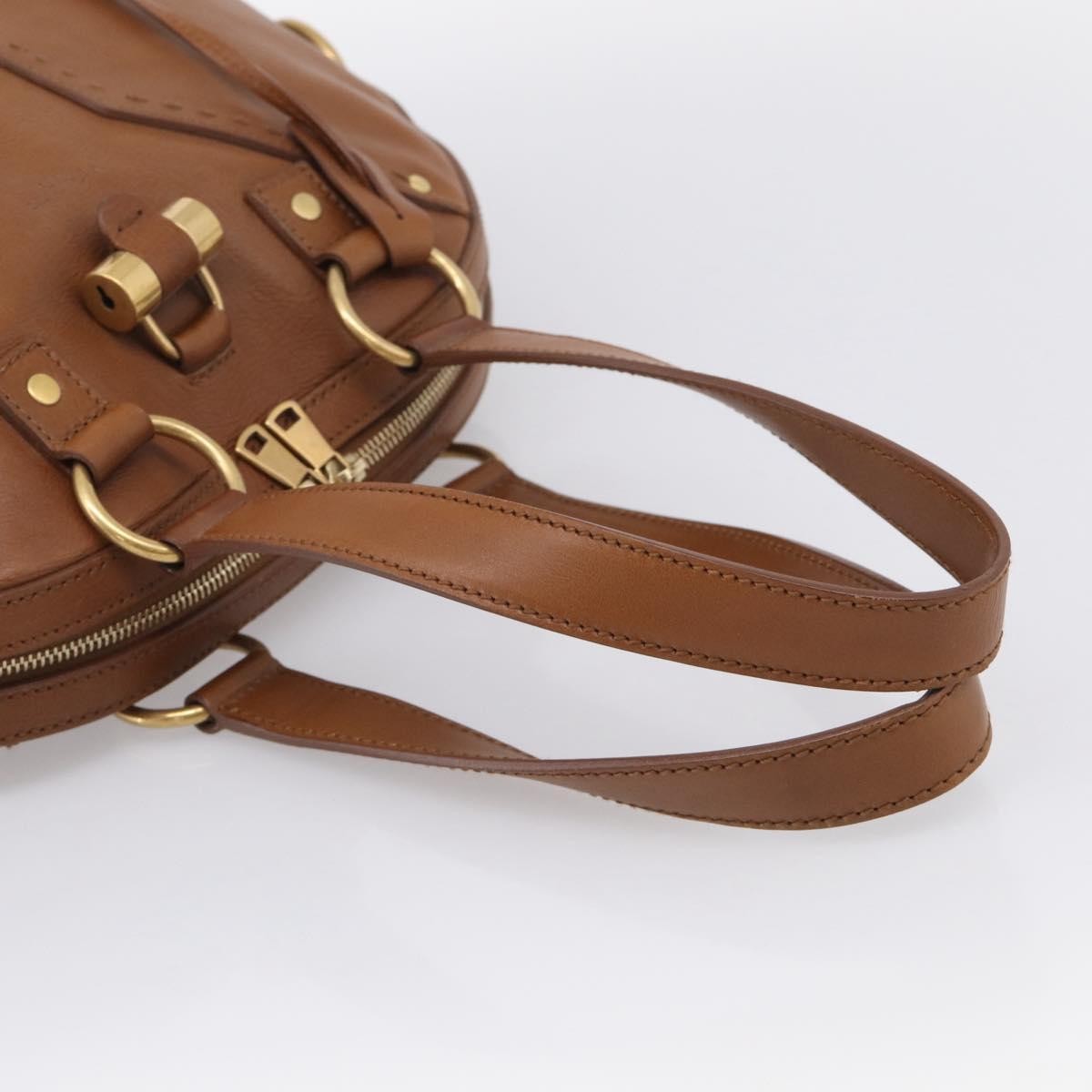 Saint Laurent Muse Leather Brown Leather Shoulder Bag Bag (Pre-Owned)