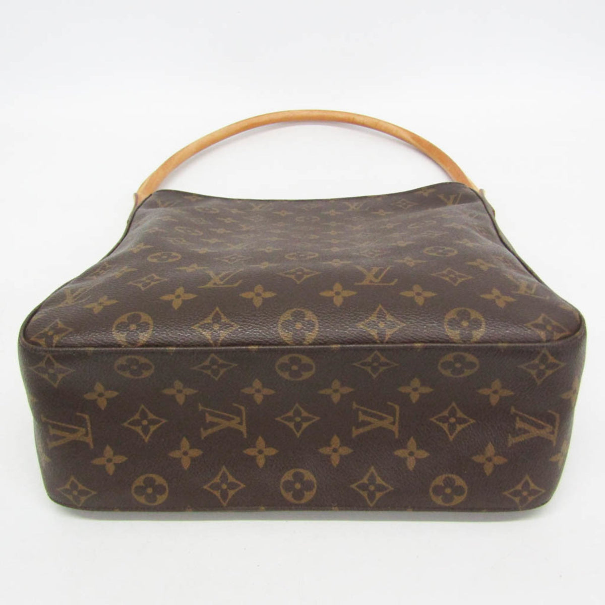 Louis Vuitton Looping Monogram Canvas Brown Canvas Handbag (Pre-Owned)