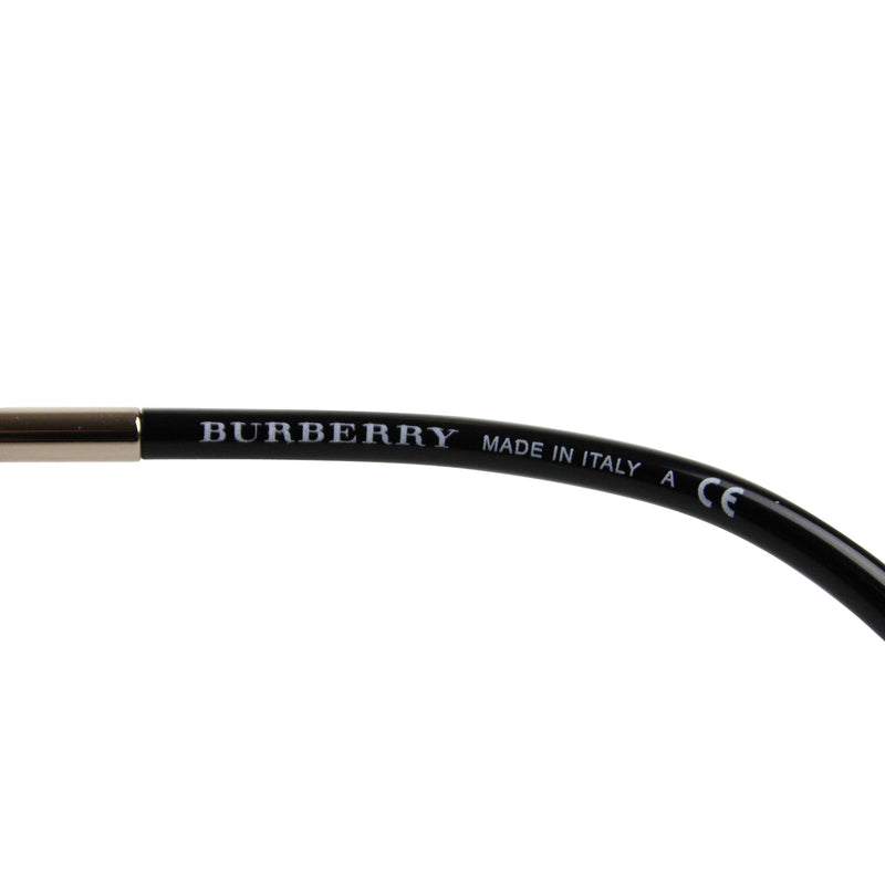 Burberry Women's Golden Accent Black Plastic Cat Eye Sunglasses 4203 3001/87