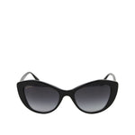 Bvlgari Women Triangle Crystal Plastic Cat Eye Sunglasses