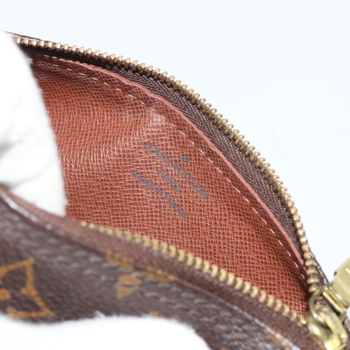Louis Vuitton Papillon Pochette Monogram Canvas Brown Canvas Clutche & Pouche Bag (Pre-Owned)