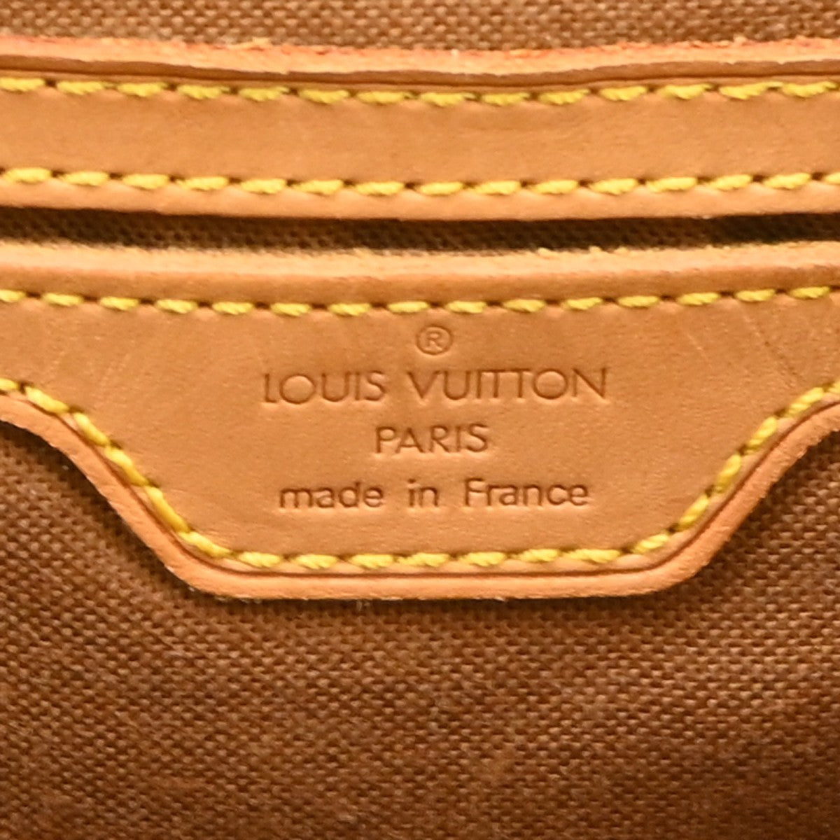 Louis Vuitton Vintage Montsouris Monogram Canvas Brown Canvas Backpack Bag (Pre-Owned)