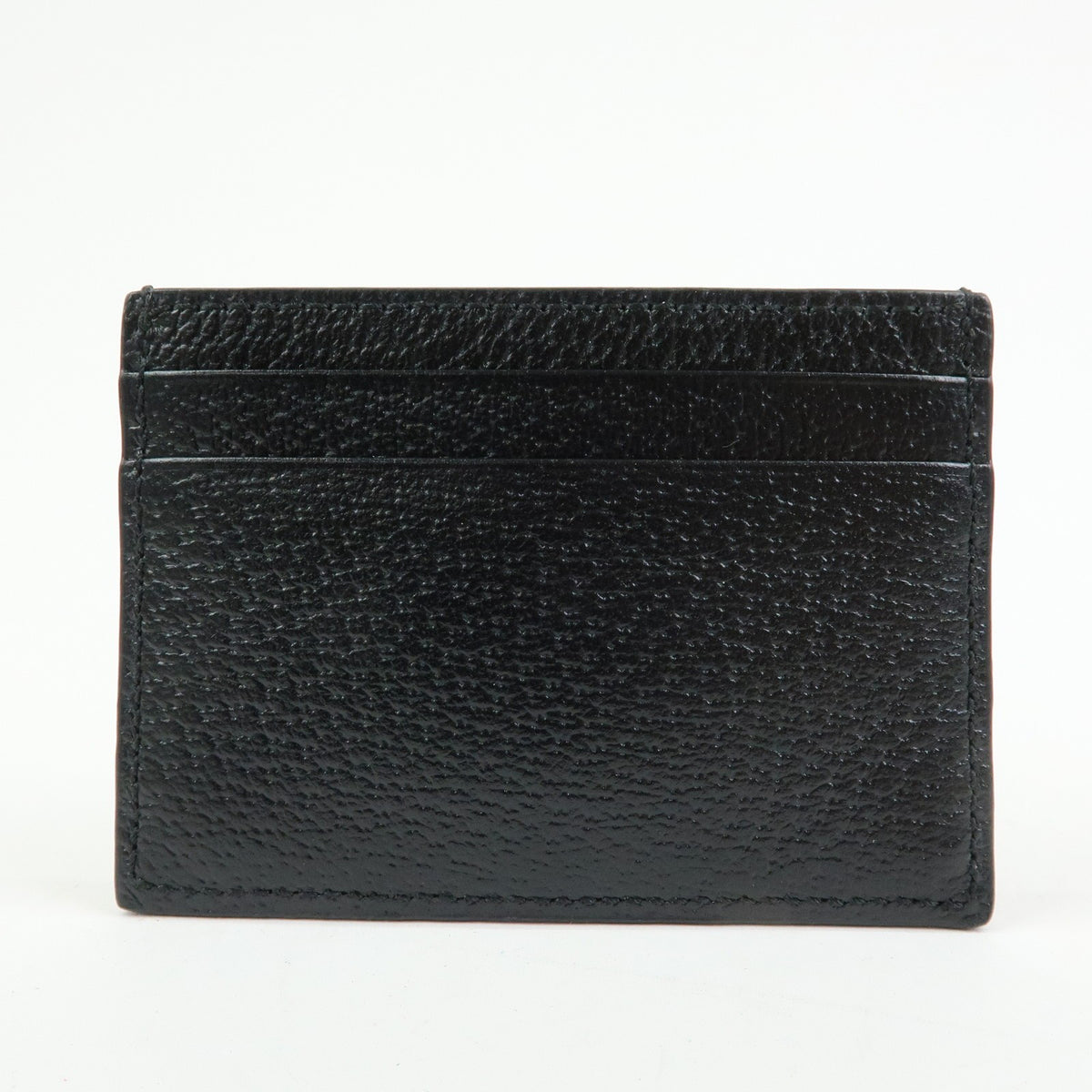 Gucci Animalier Card Holder Leather Black Leather Card Holders Accessory (Pre-Owned)