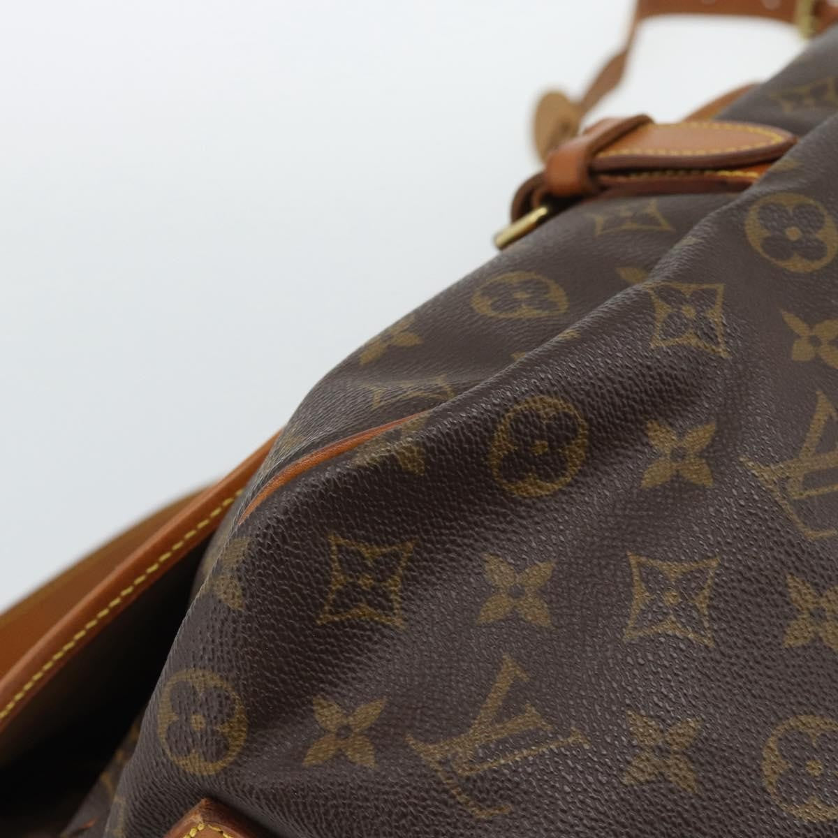 Louis Vuitton Saumur Canvas Brown Canvas Shoulder Bag Bag (Pre-Owned)