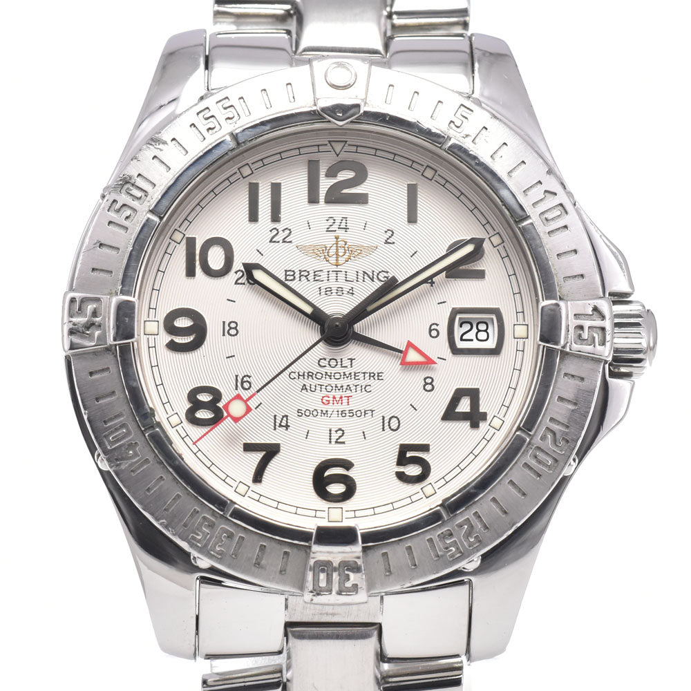 Breitling Colt Gmt Chronometre 500M Automatic Stainless Steel Watch (Pre-Owned)