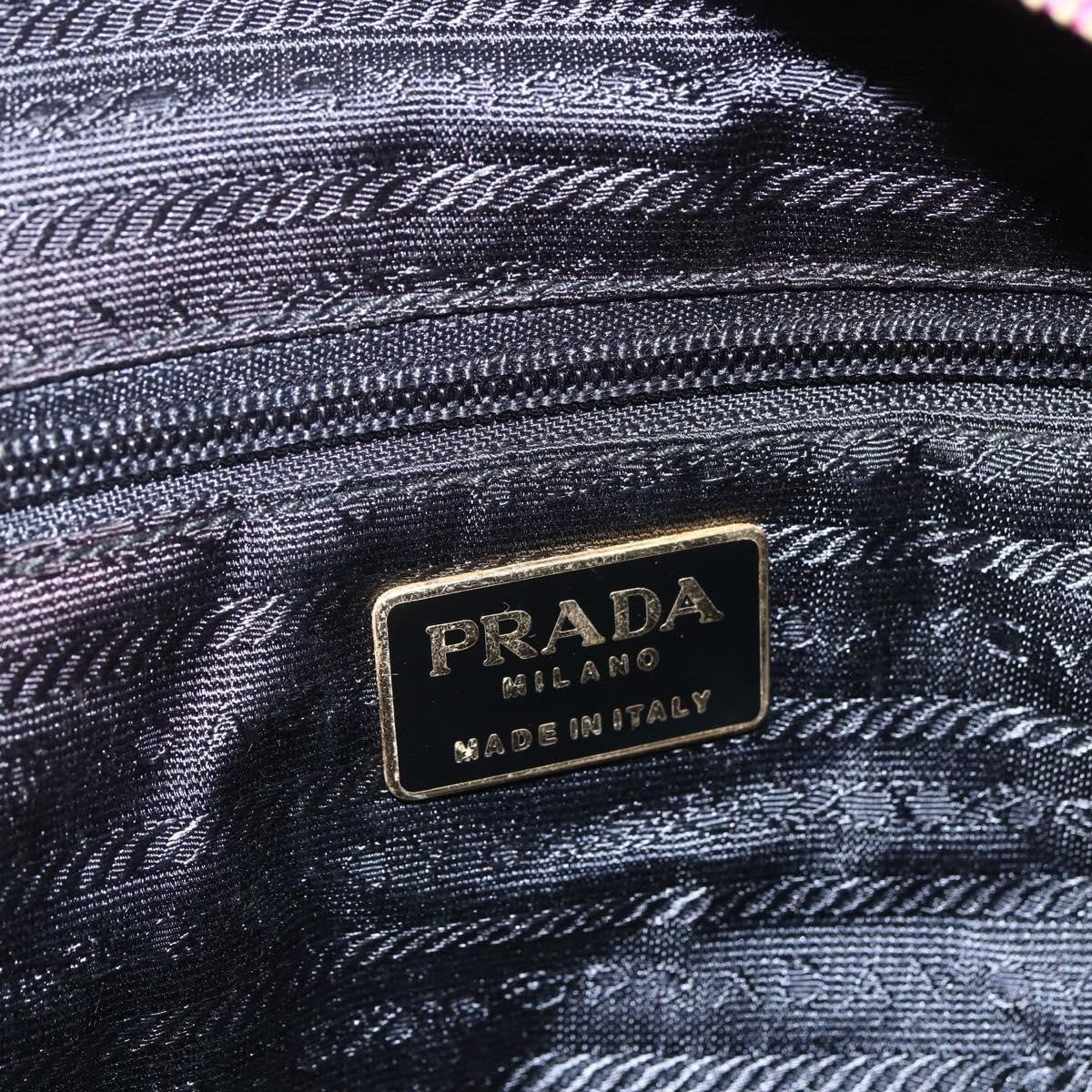 Prada Re-Edition 1995 Chain Tote Quilted Re-Nylon Pink Nylon Shoulder Bag Bag (Pre-Owned)