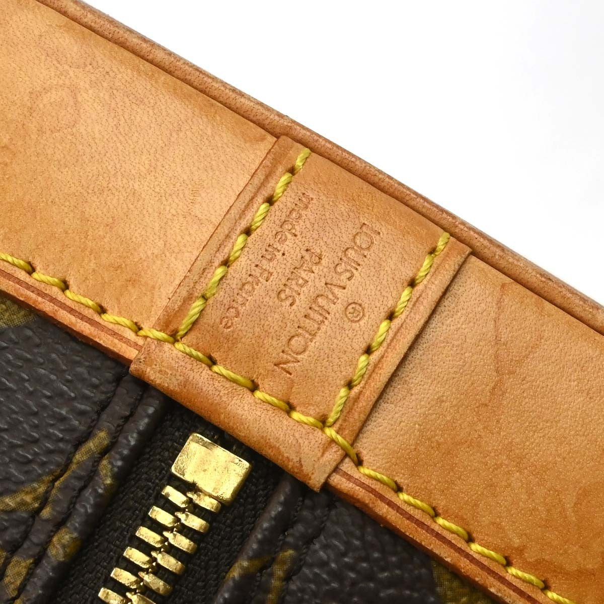 Louis Vuitton Alma Monogram Canvas Brown Canvas Handbag (Pre-Owned)