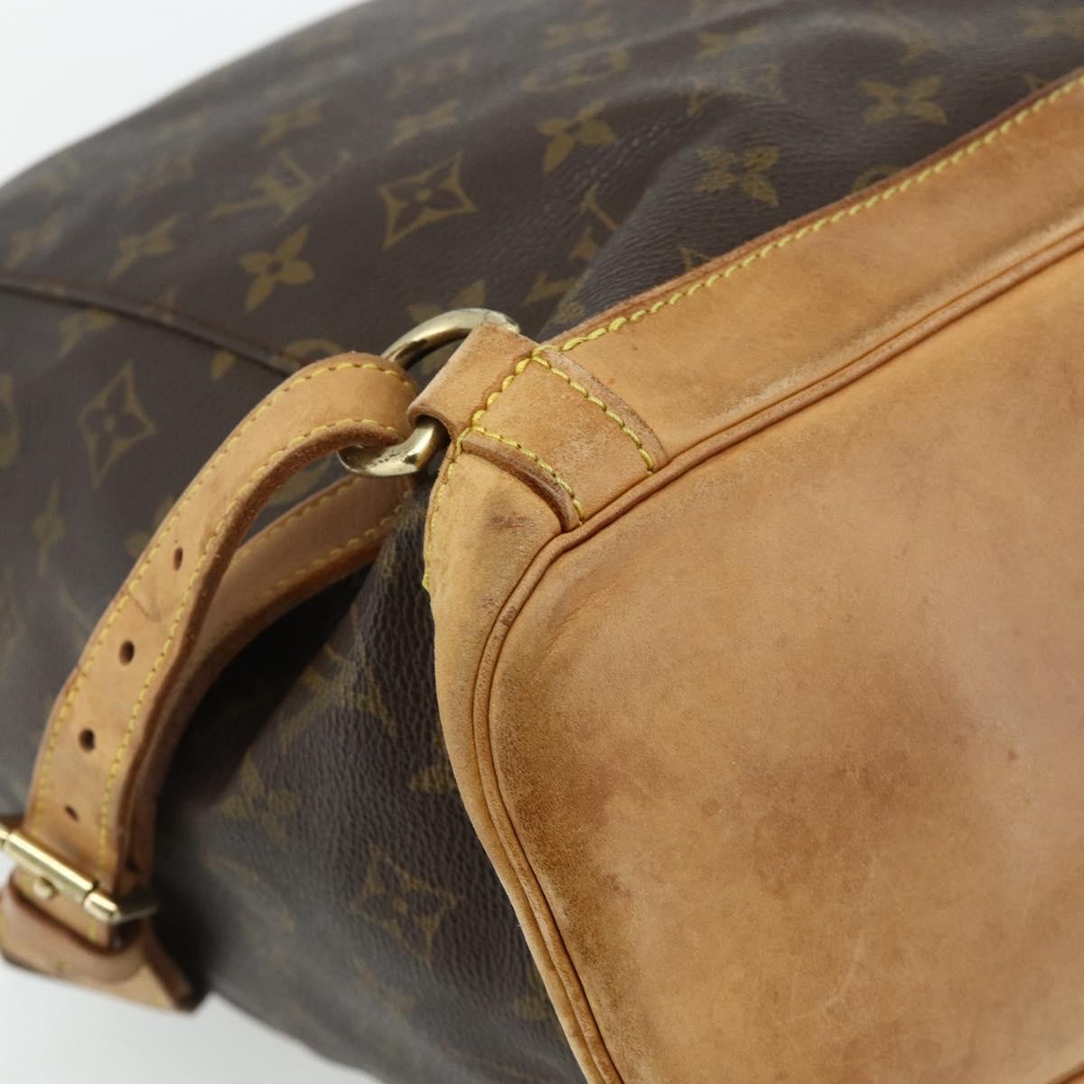 Louis Vuitton Vintage Montsouris Monogram Canvas Brown Canvas Backpack Bag (Pre-Owned)
