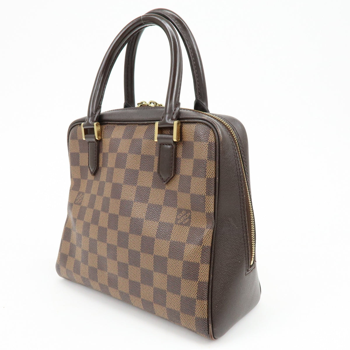Louis Vuitton Brera Damier Brown Canvas Handbag (Pre-Owned)