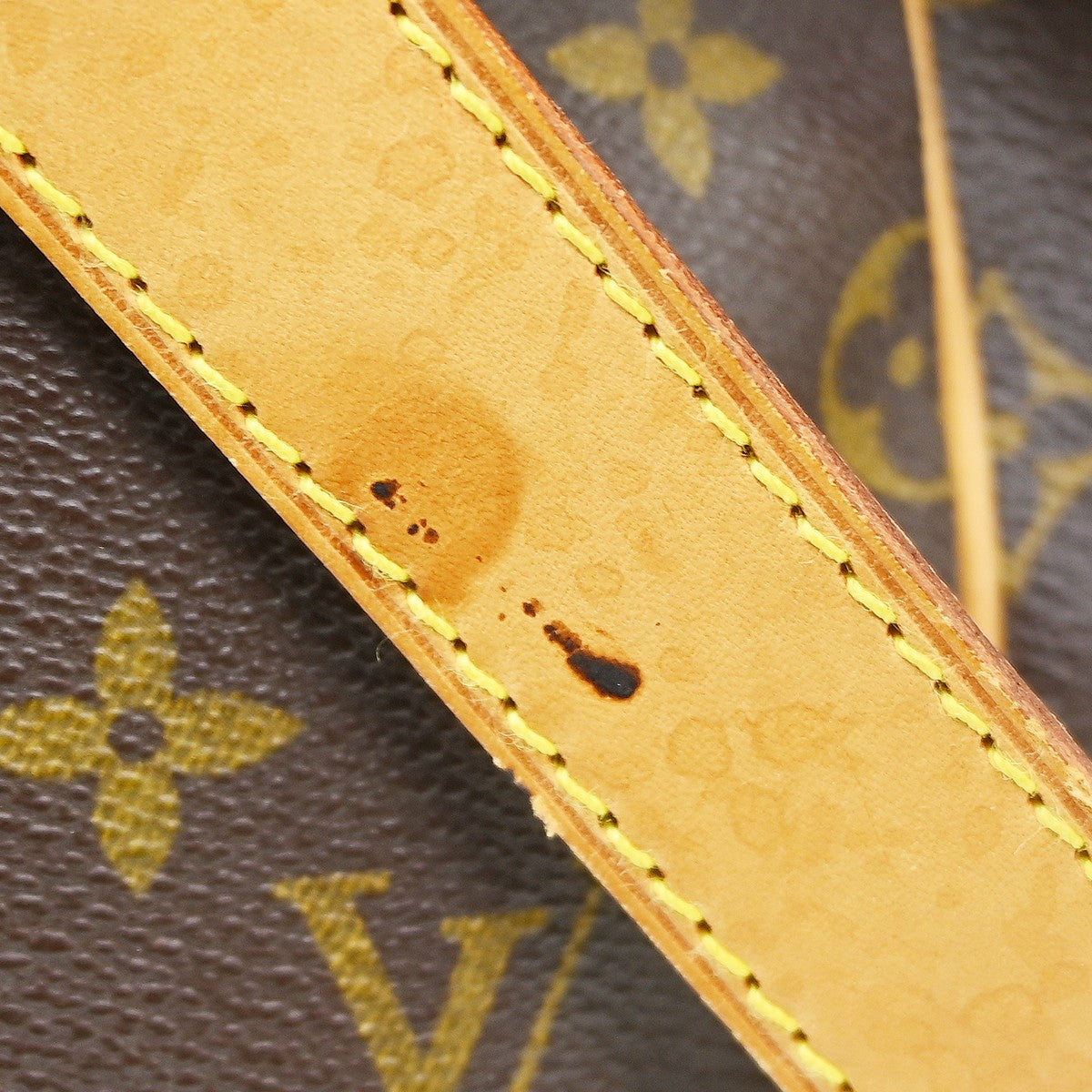 Louis Vuitton Keepall Bandouliere Monogram Canvas Brown Canvas Travel Bag Bag (Pre-Owned)