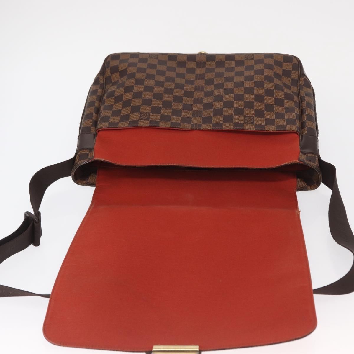 Louis Vuitton Bastille Damier Ebene Brown Canvas Shoulder Bag Bag (Pre-Owned)