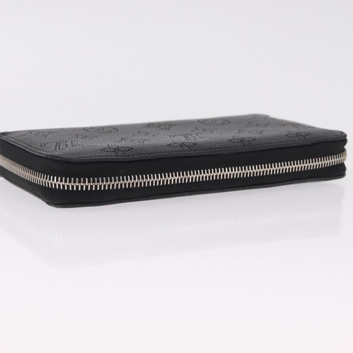 Louis Vuitton Zippy Mahina Leather Black Leather Wallets Accessory (Pre-Owned)