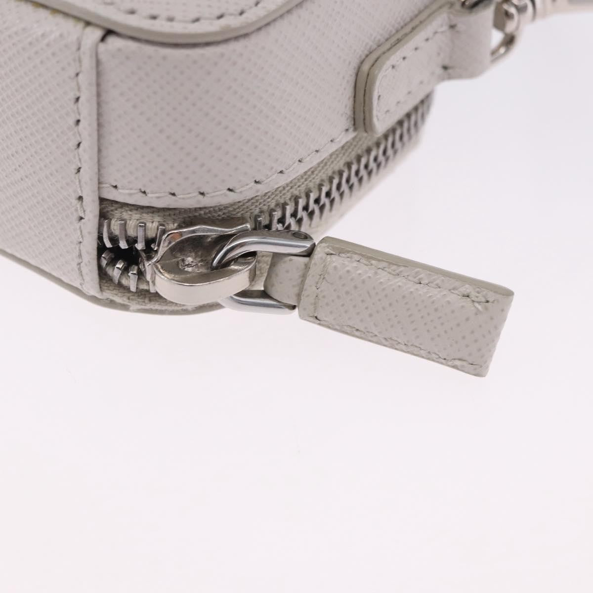 Prada Brique Camera Crossbody Bag Saffiano Leather Beige Leather Clutche & Pouche Bag (Pre-Owned)