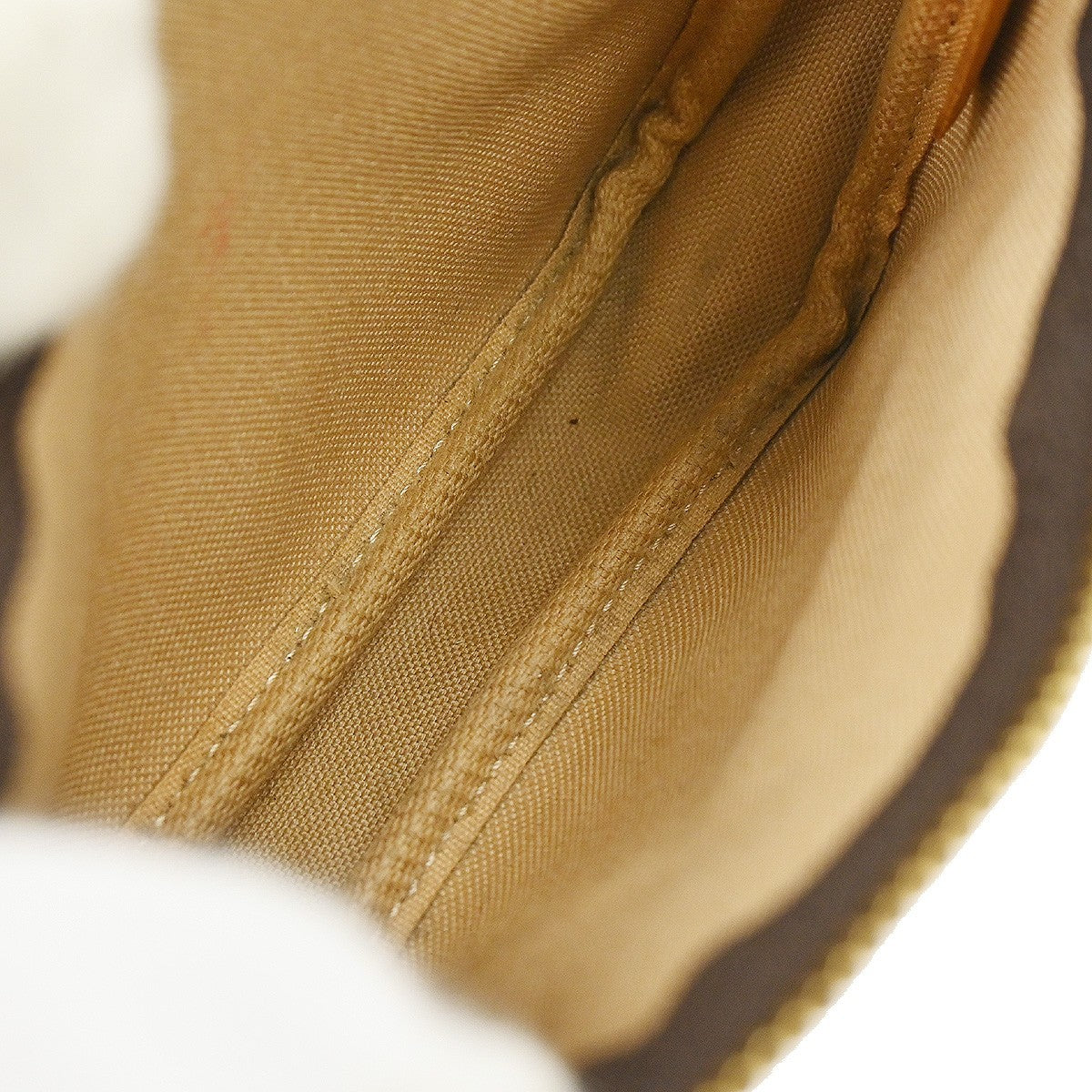 Louis Vuitton Mini Pochette Limited Brown Canvas Clutche & Pouche Bag (Pre-Owned)