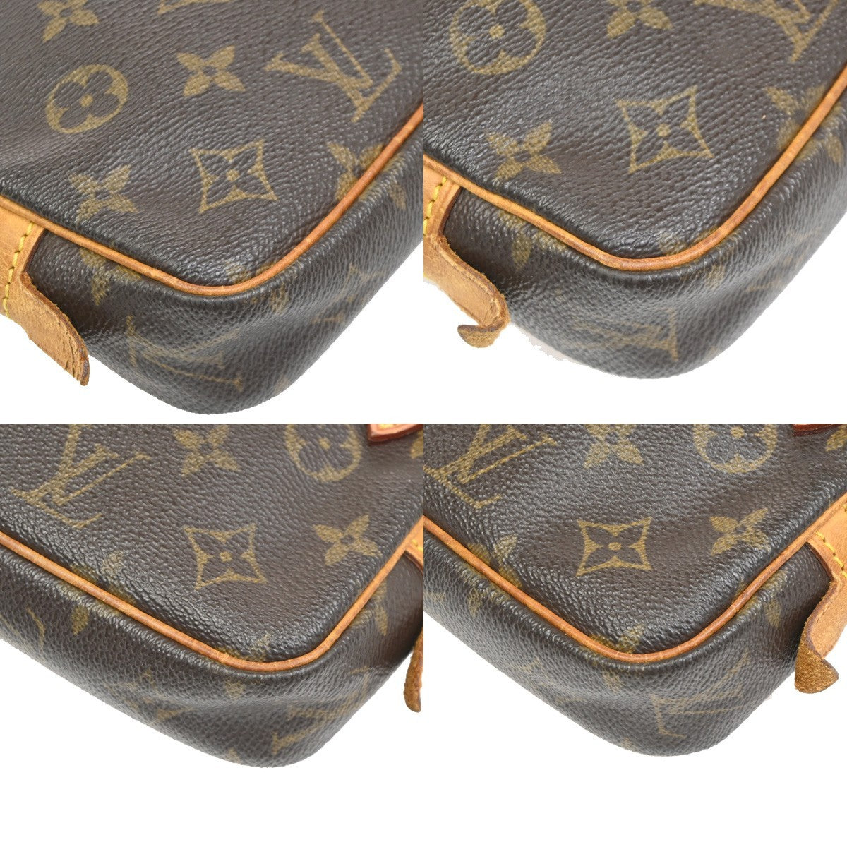 Louis Vuitton Pochette Marly Bandouliere Monogram Canvas Brown Canvas Shoulder Bag Bag (Pre-Owned)