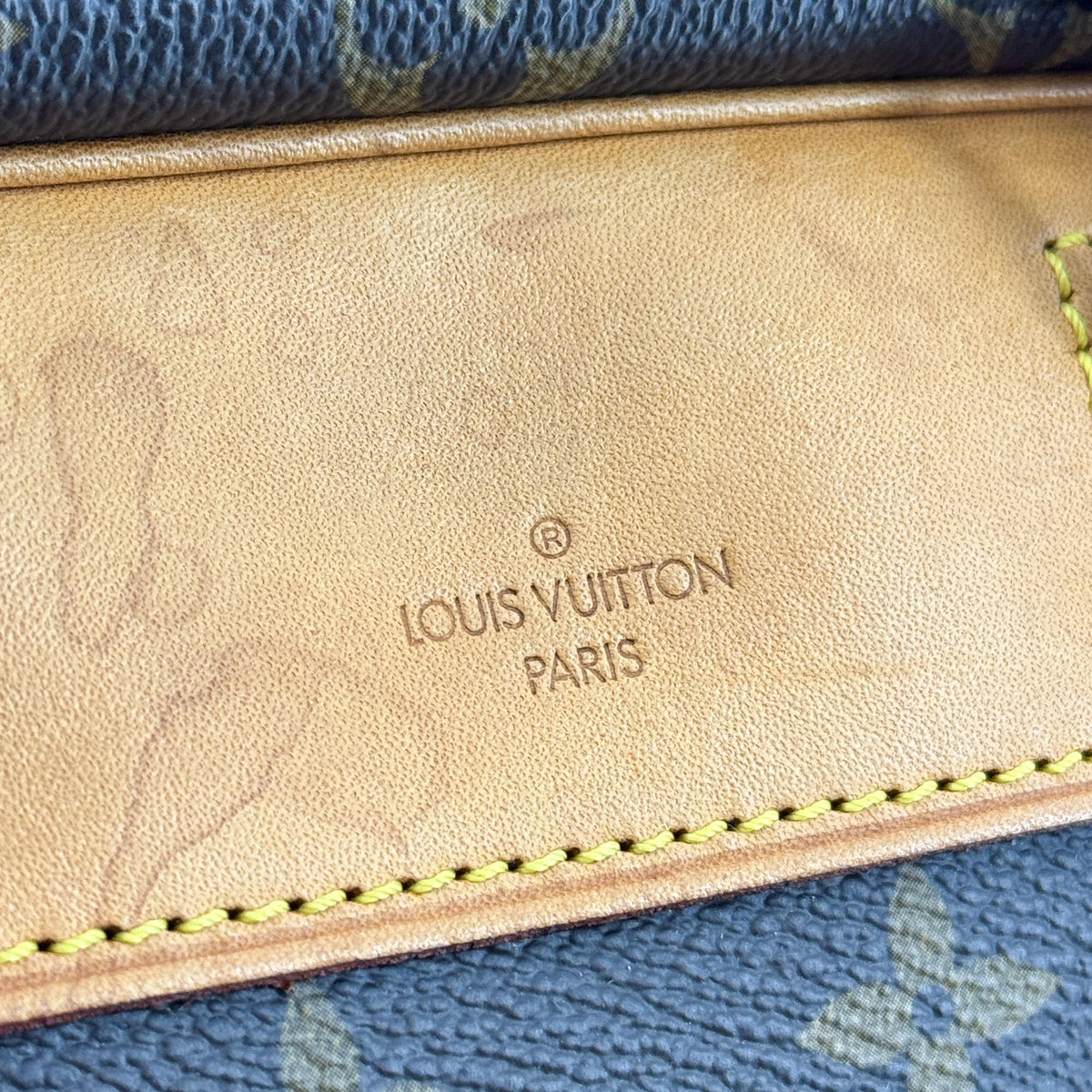 Louis Vuitton Trouville Monogram Canvas Brown Canvas Handbag (Pre-Owned)