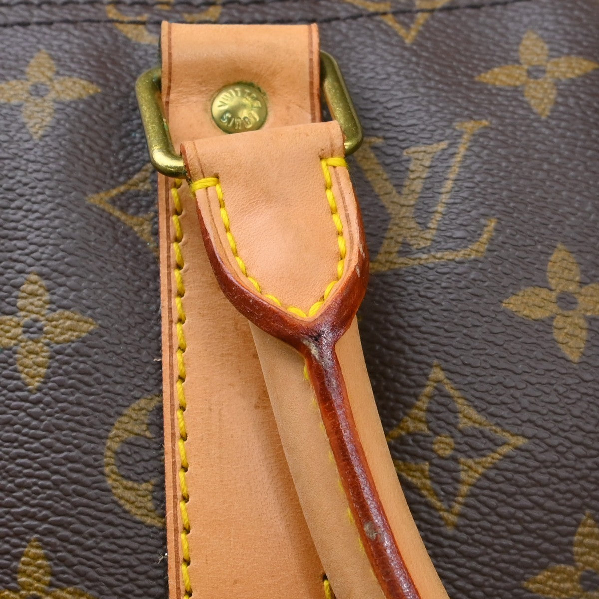 Louis Vuitton Keepall Monogram Canvas Brown Canvas Travel Bag Bag (Pre-Owned)