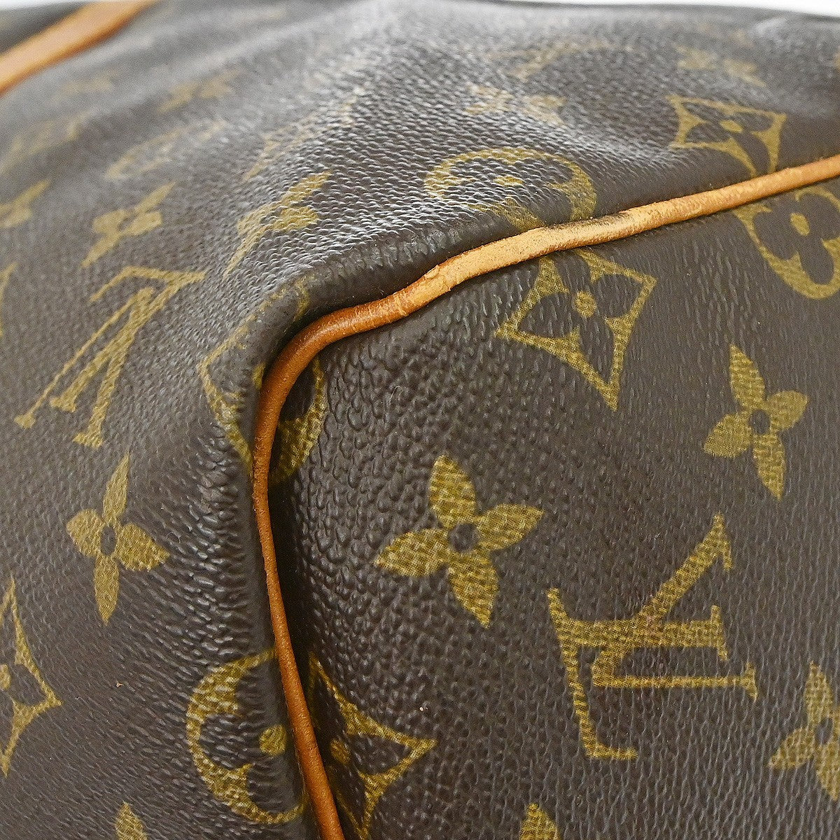 Louis Vuitton Keepall Monogram Canvas Brown Canvas Travel Bag Bag (Pre-Owned)