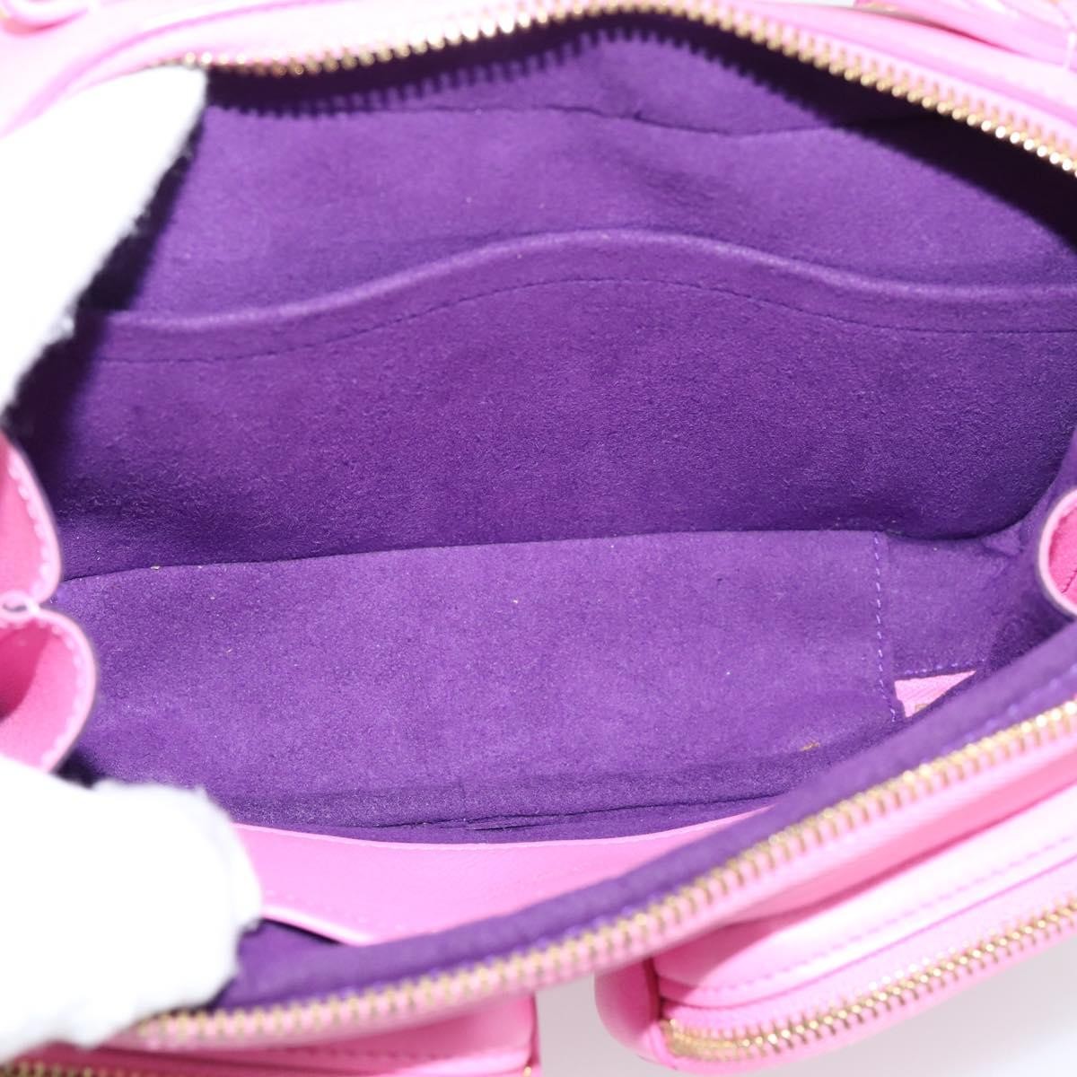 Louis Vuitton Utility Monogram Canvas Pink Leather Crossbody Bag Bag (Pre-Owned)