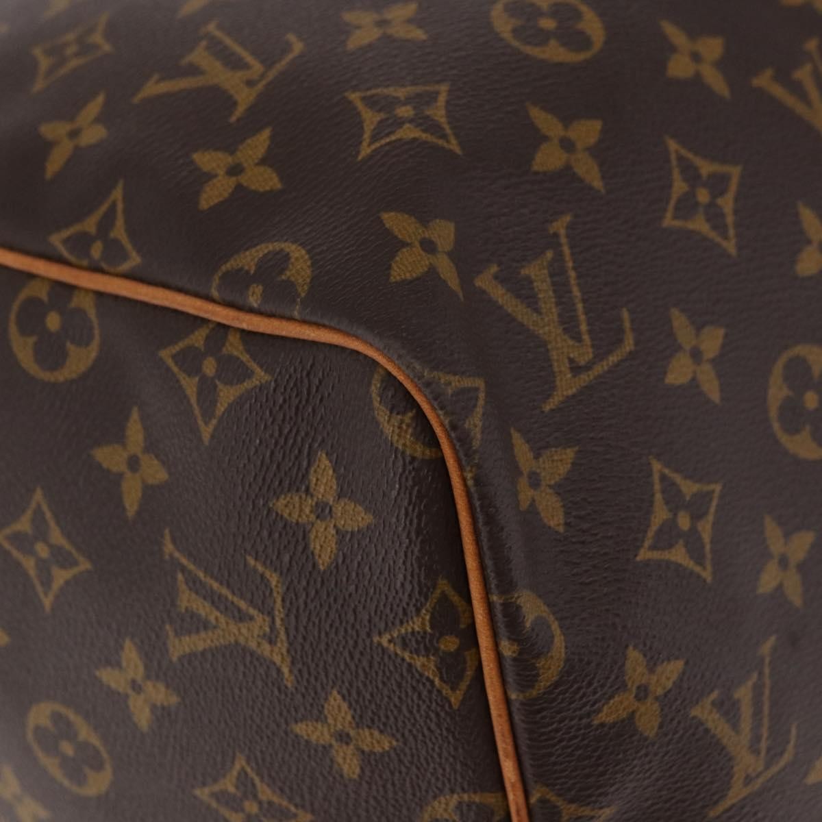 Louis Vuitton Keepall Monogram Canvas Brown Canvas Travel Bag Bag (Pre-Owned)