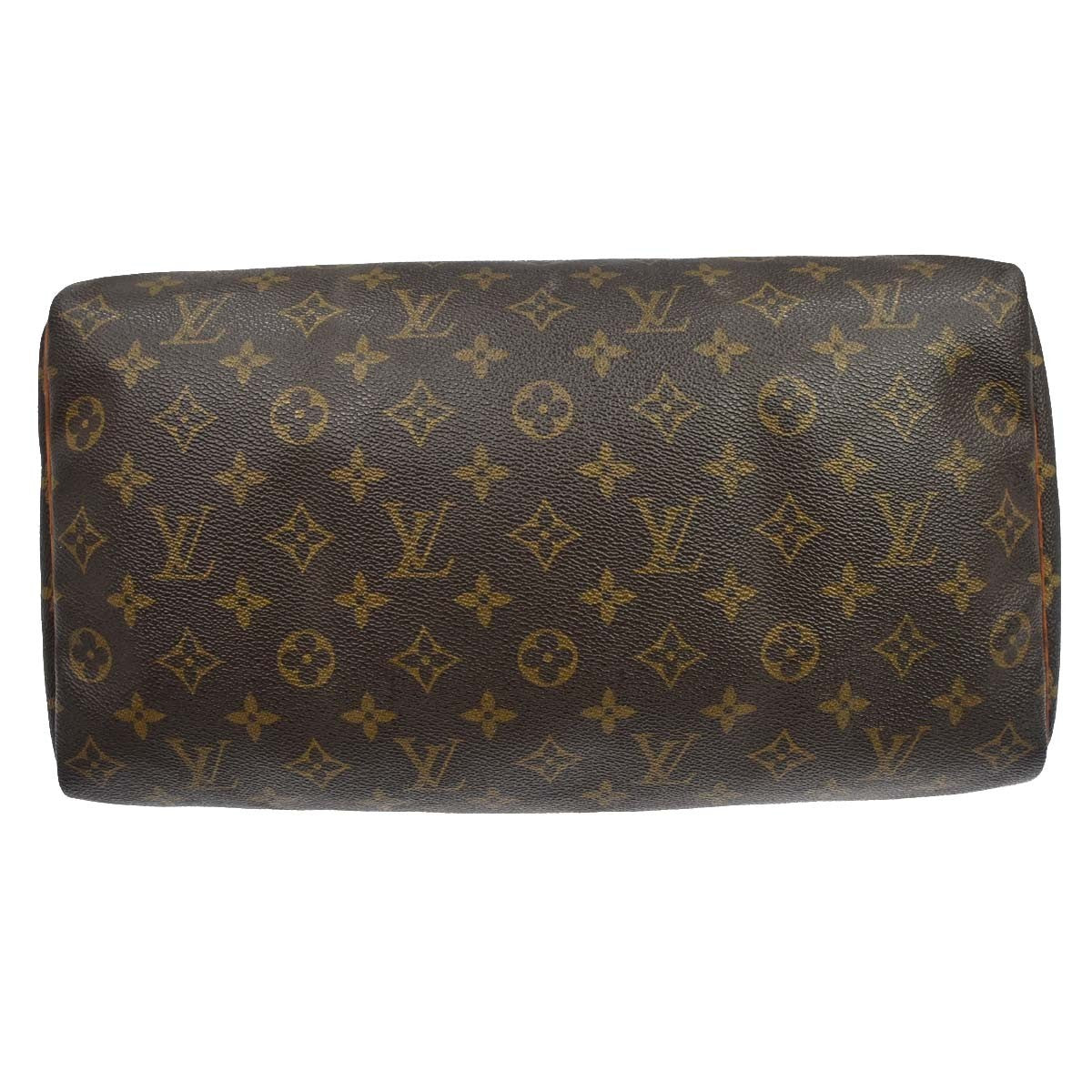 Louis Vuitton Speedy Monogram Canvas Brown Canvas Handbag (Pre-Owned)