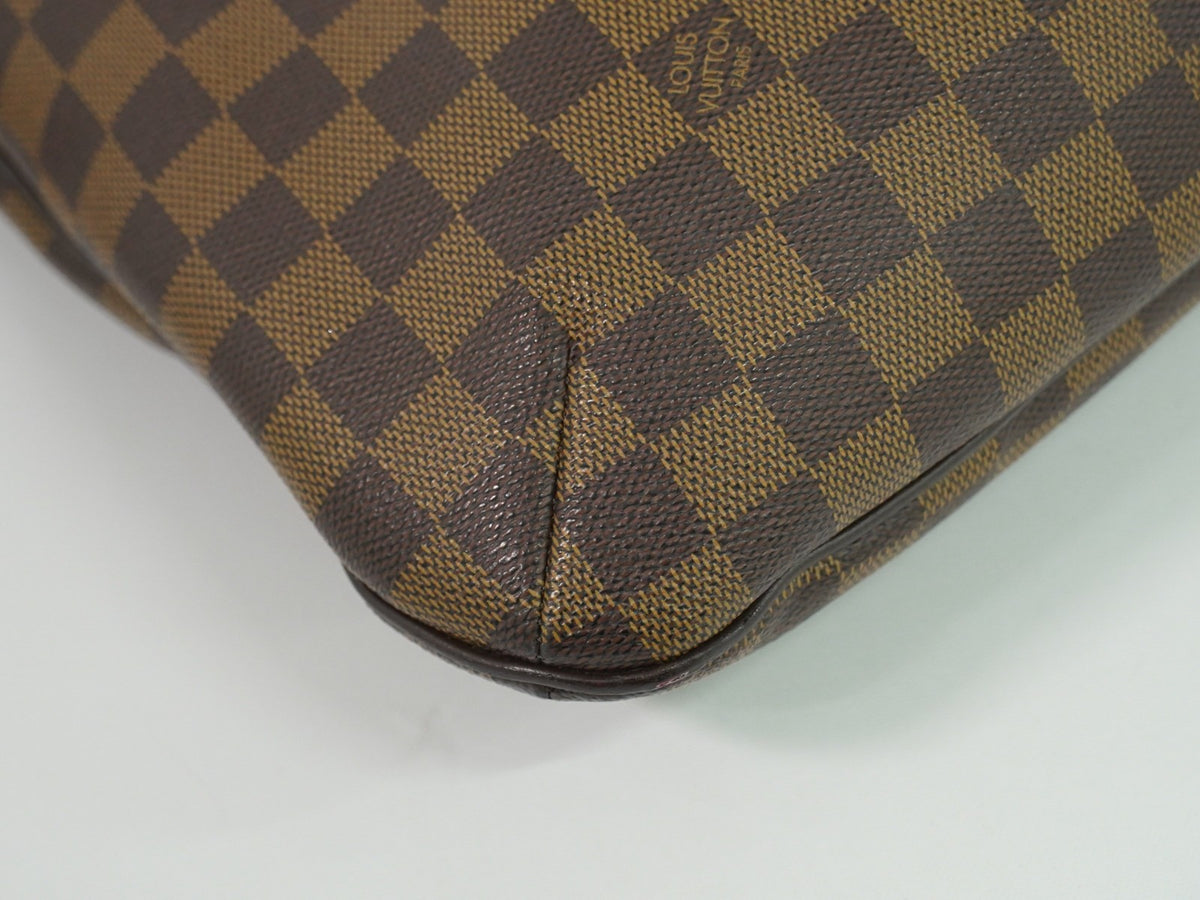 Louis Vuitton Bloomsbury Damier Ebene Brown Canvas Shoulder Bag Bag (Pre-Owned)