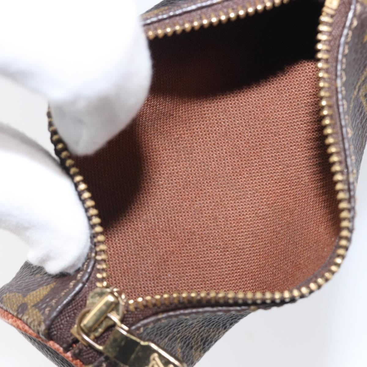 Louis Vuitton Golf Ball Case Monogram Brown Canvas Clutche & Pouche Bag (Pre-Owned)