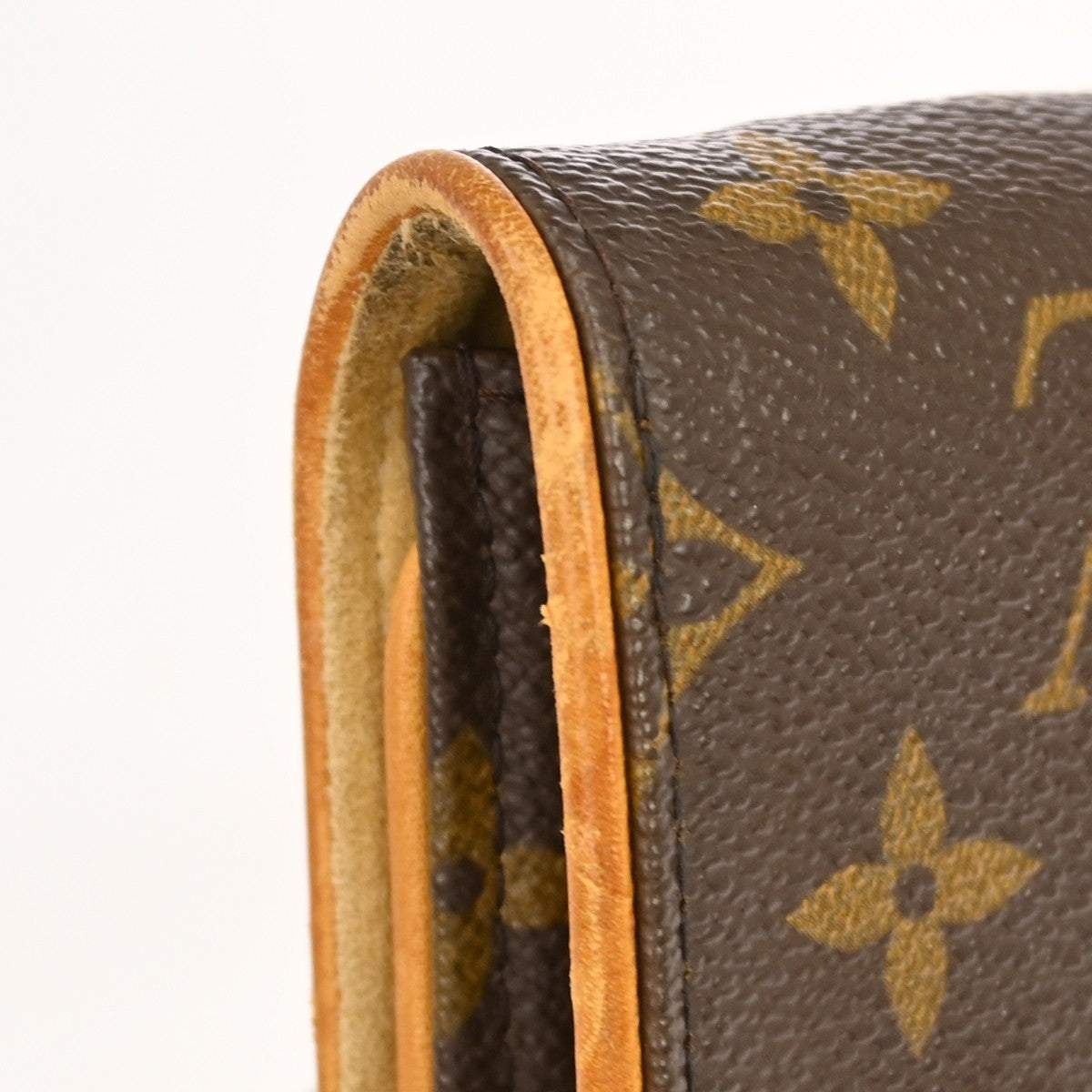 Louis Vuitton Twin Monogram Canvas Brown Canvas Clutche & Pouche Bag (Pre-Owned)