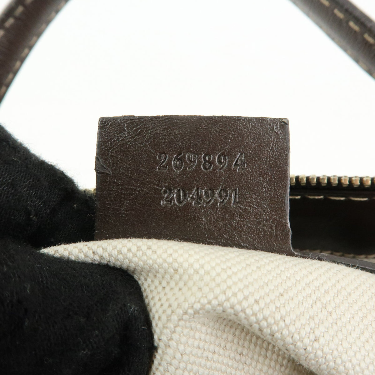 Gucci Mayfair Convertible Gg Canvas Beige Canvas Tote Bag Bag (Pre-Owned)
