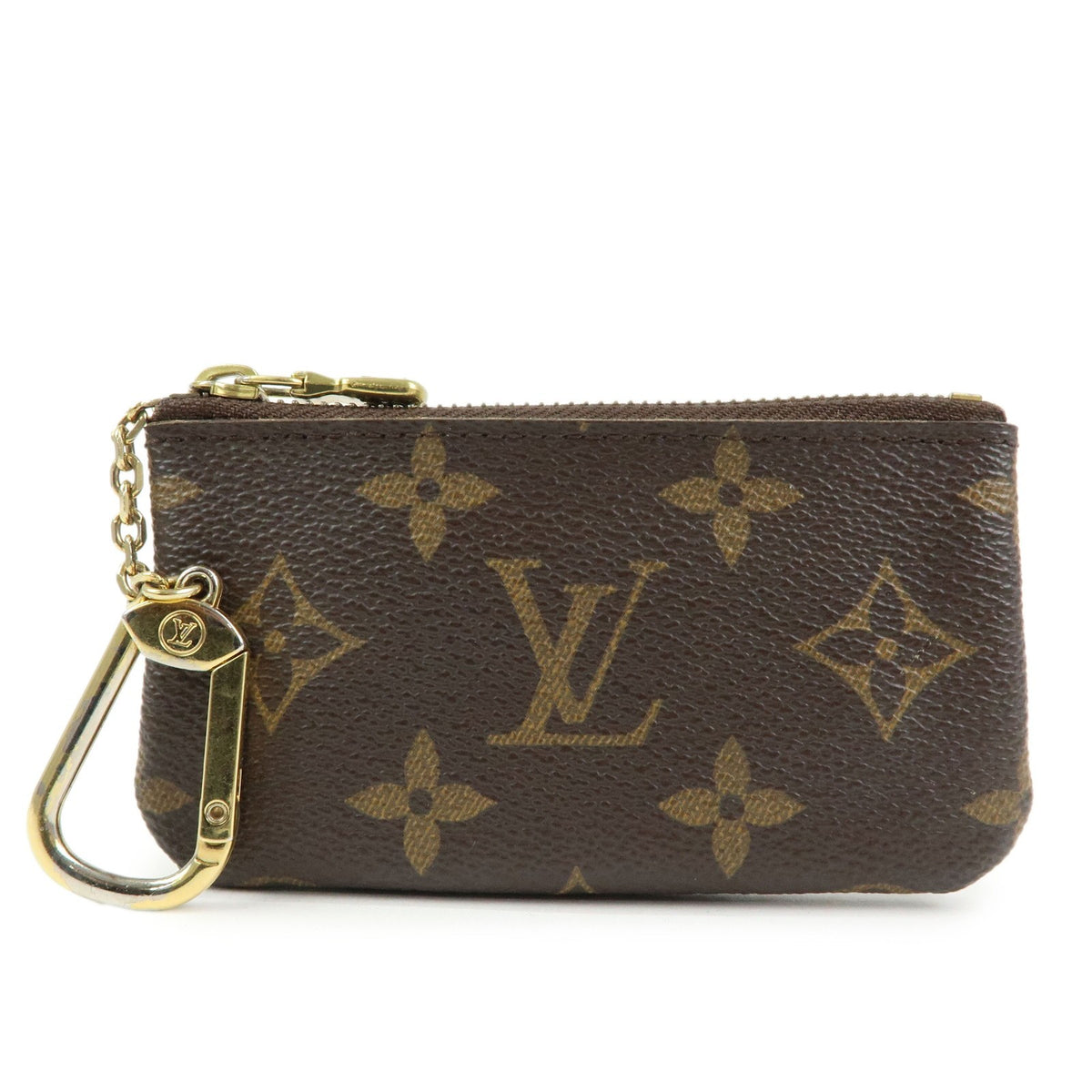 Louis Vuitton Key Monogram Canvas Brown Canvas Clutche & Pouche Bag (Pre-Owned)