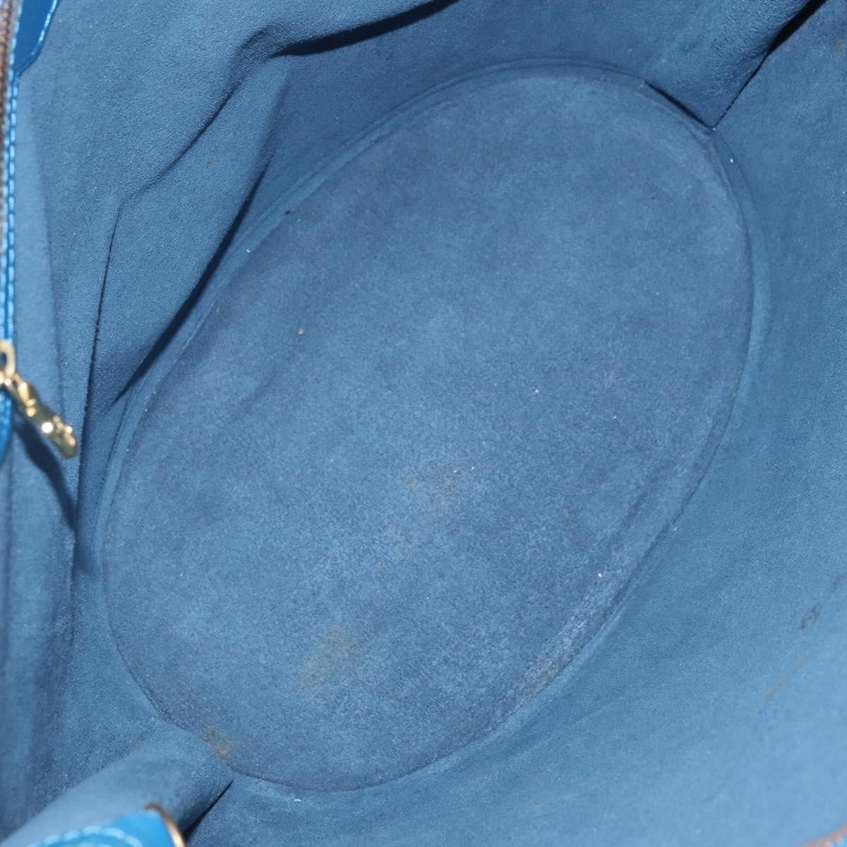 Louis Vuitton Saint Jacques Epi Leather Blue Leather Shoulder Bag Bag (Pre-Owned)