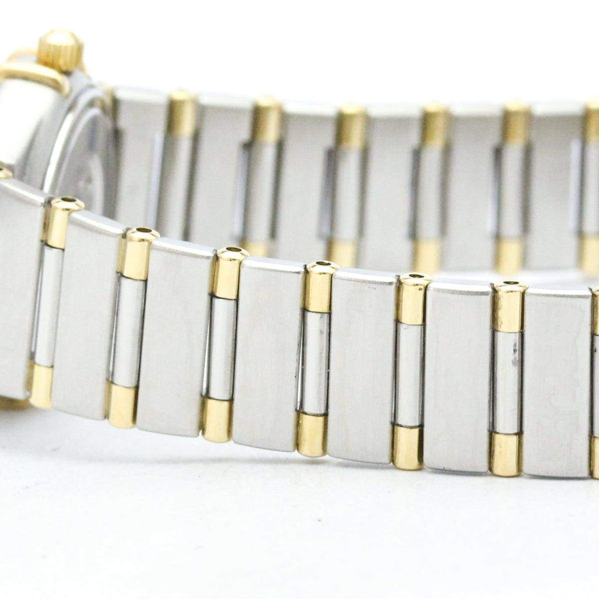 Omega Constellation Quartz Stainless Steel And Yellow Gold Watch (Pre-Owned)