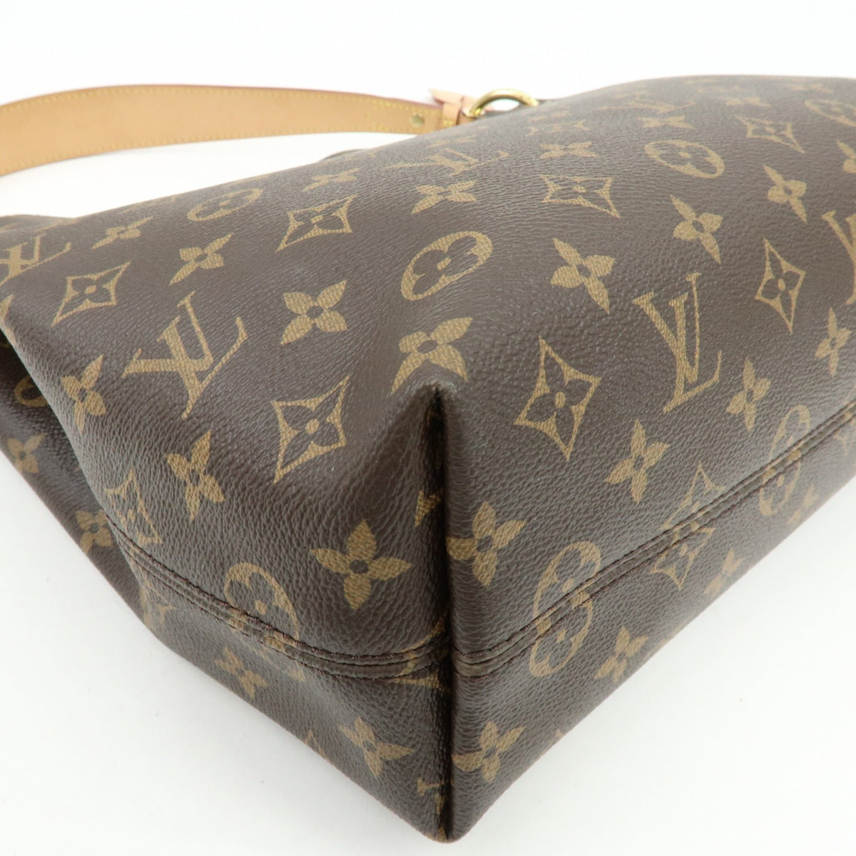 Louis Vuitton Graceful Monogram Canvas Brown Canvas Handbag (Pre-Owned)