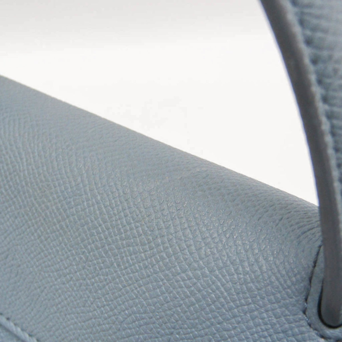 Celine Belt Smooth Calfskin Blue Leather Handbag (Pre-Owned)