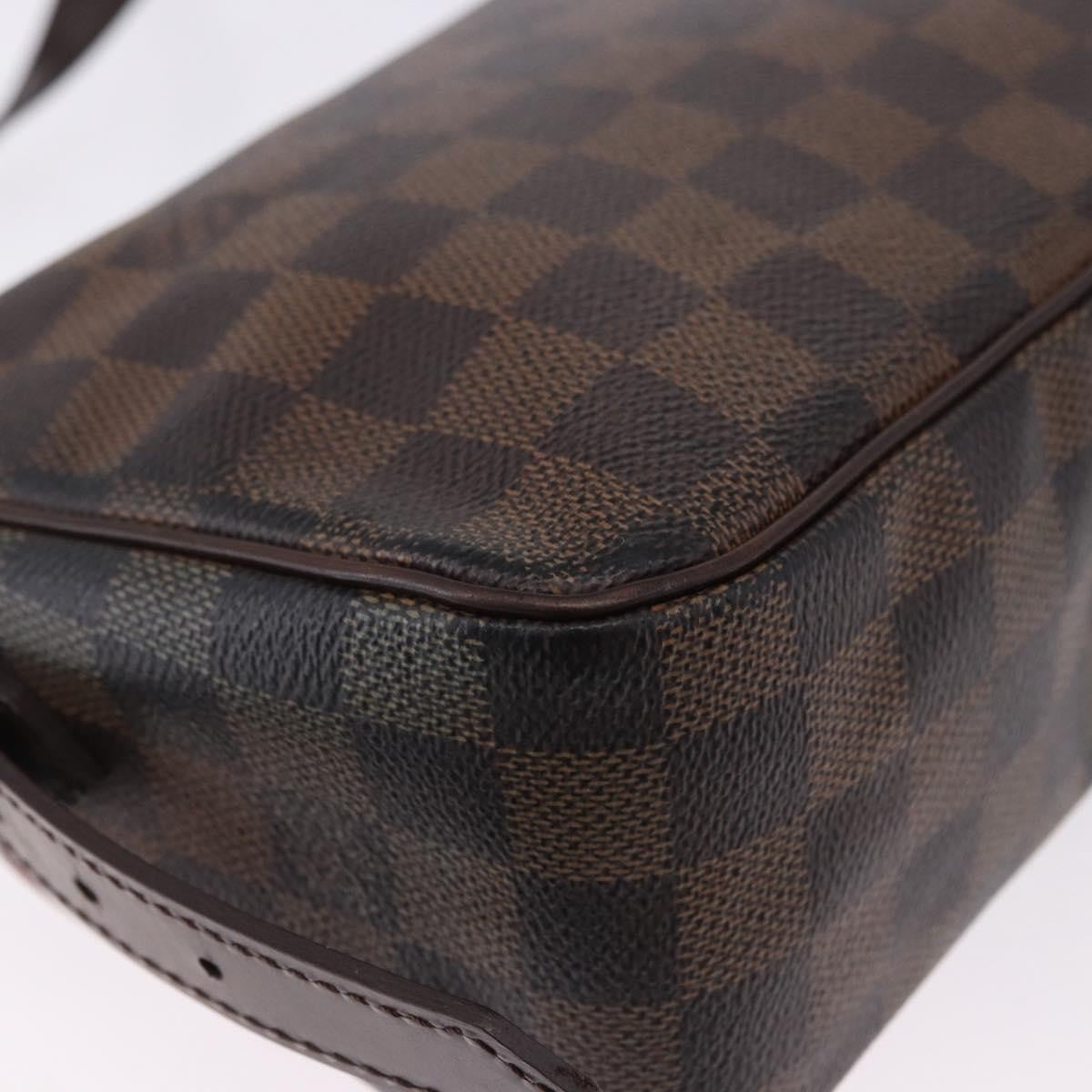 Louis Vuitton Ravello Damier Ebene Brown Canvas Shoulder Bag Bag (Pre-Owned)