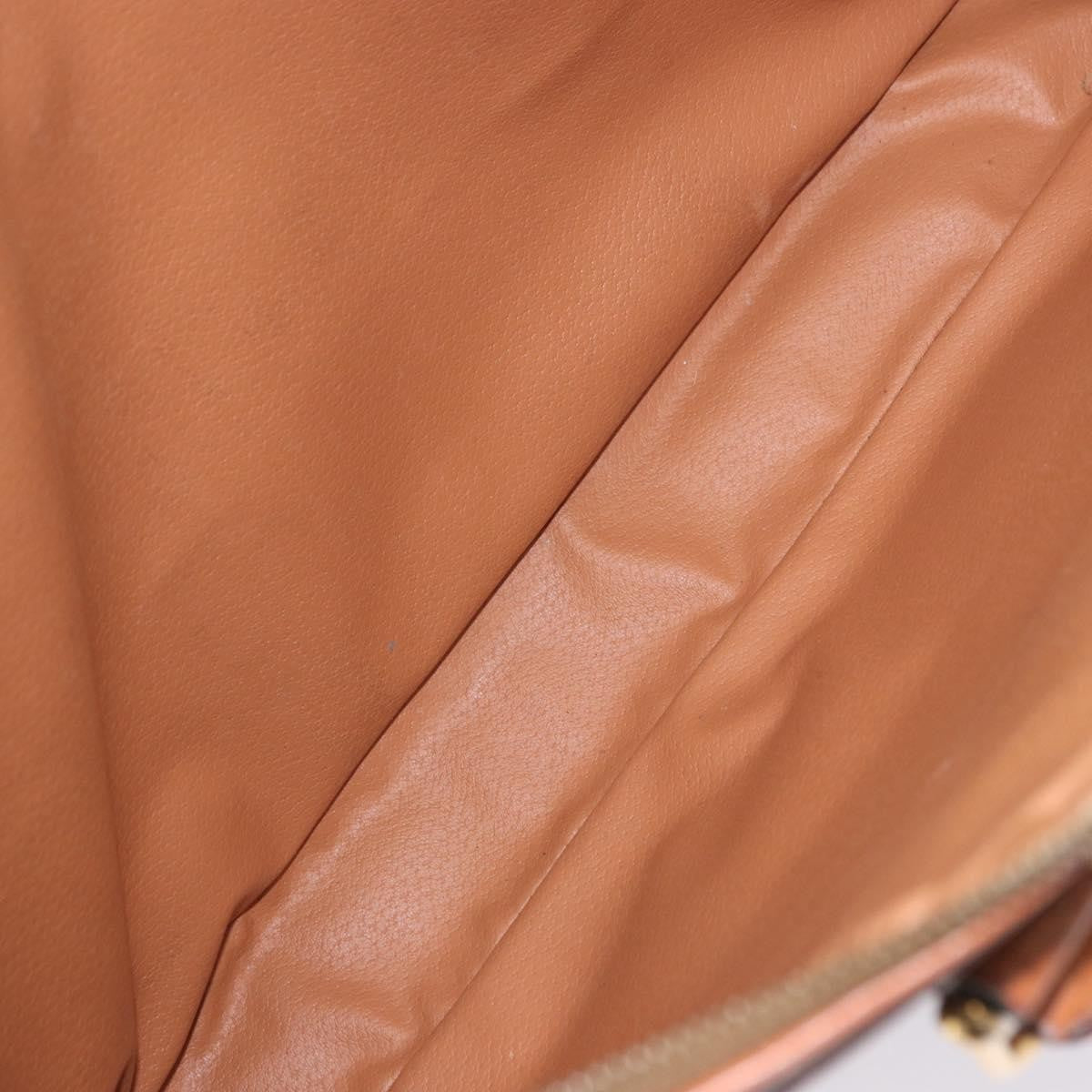 Celine Macadam Canvas And Leather Brown Canvas Briefcase Bag (Pre-Owned)