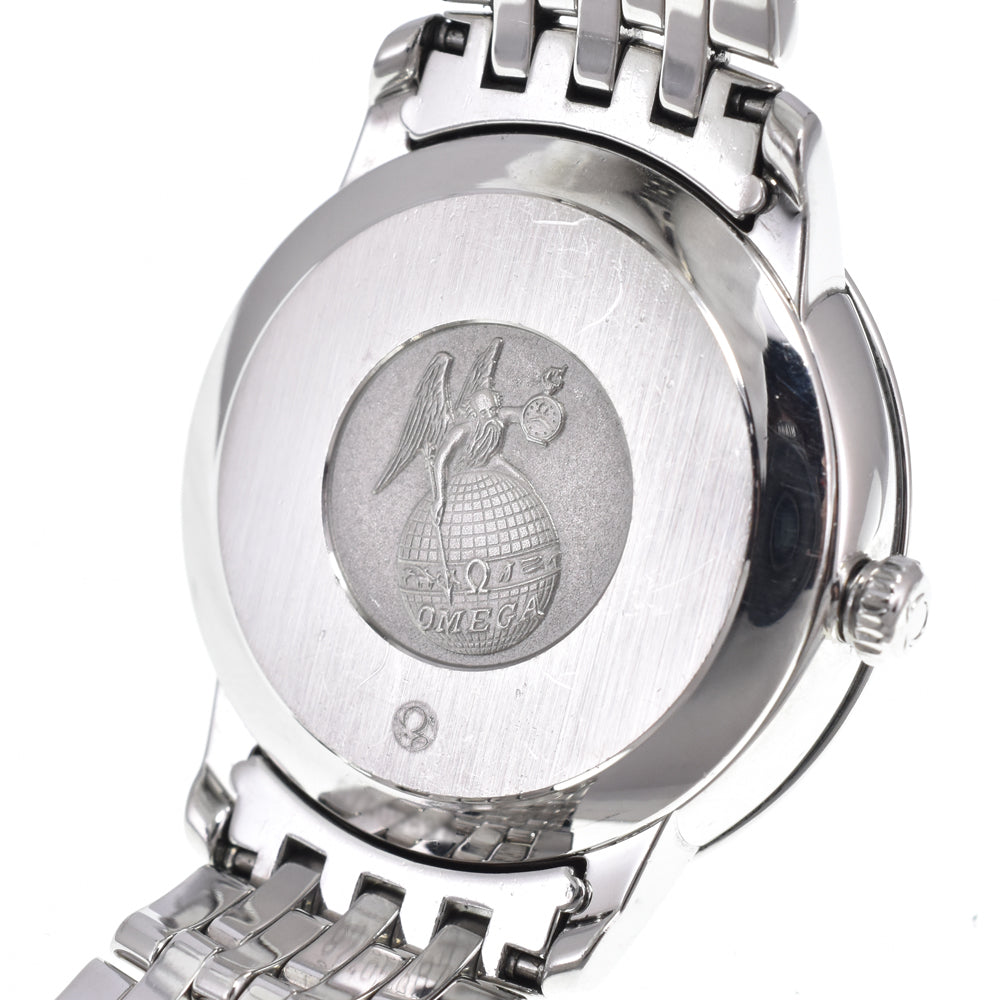 Omega De Ville Prestige Co-Axial Chronometer Automatic Stainless Steel With Diamond Markers Watch (Pre-Owned)