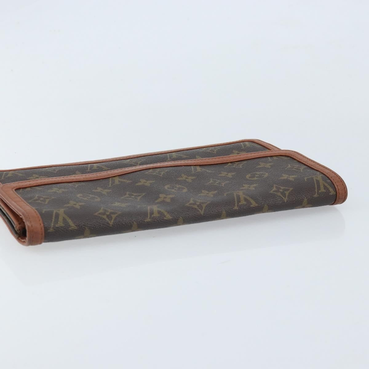 Louis Vuitton Dame Pochette Monogram Canvas Brown Canvas Clutche & Pouche Bag (Pre-Owned)