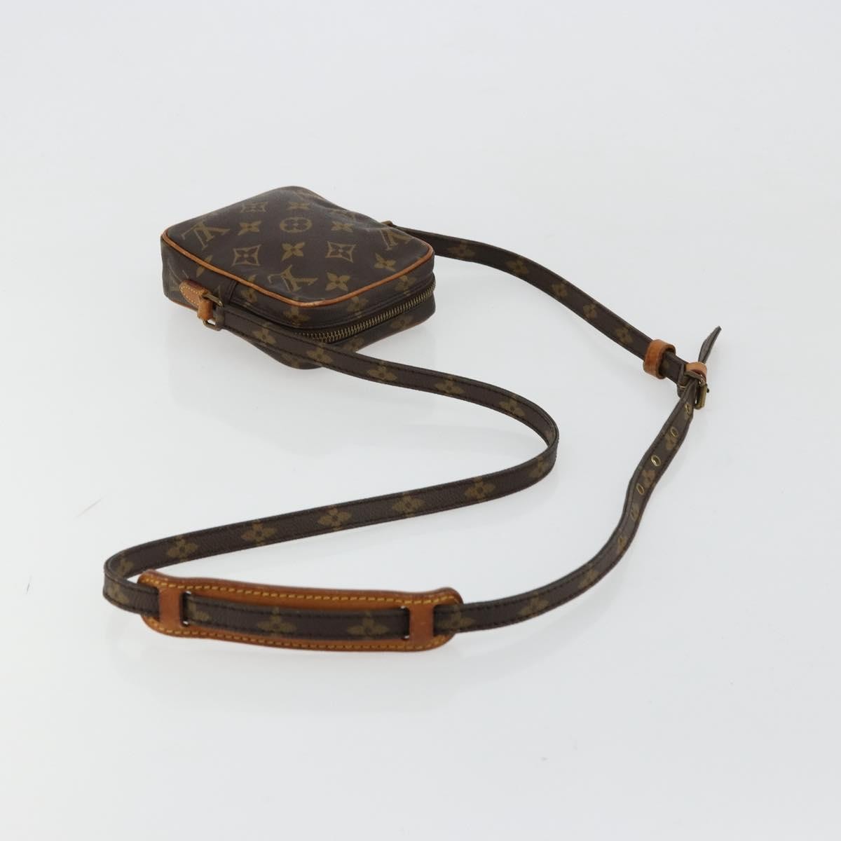 Louis Vuitton Danube Monogram Canvas Brown Canvas Shoulder Bag Bag (Pre-Owned)