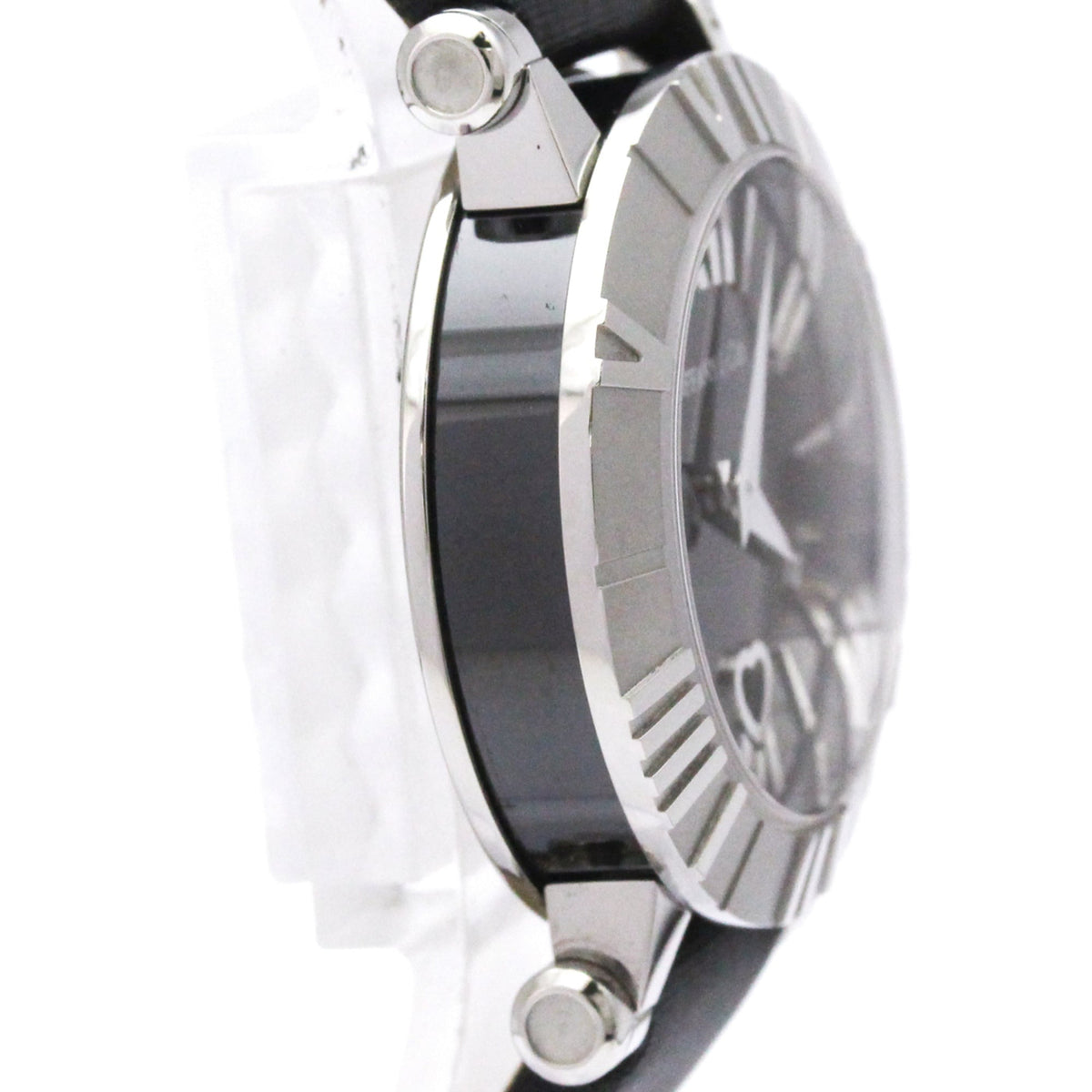 Tiffany & Co. Atlas Quartz Stainless Steel And Satin Watch (Pre-Owned)