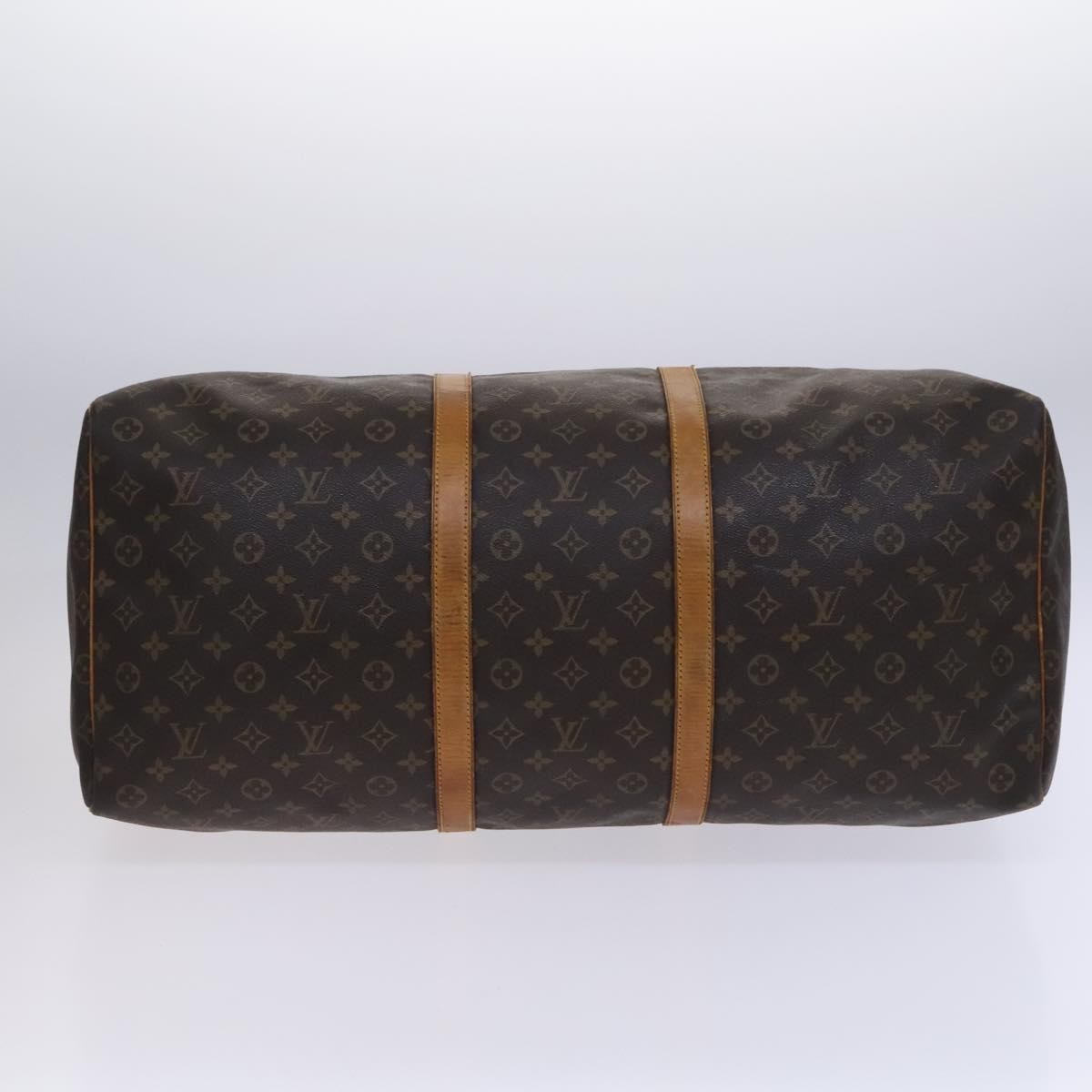 Louis Vuitton Keepall Monogram Canvas Brown Canvas Travel Bag Bag (Pre-Owned)
