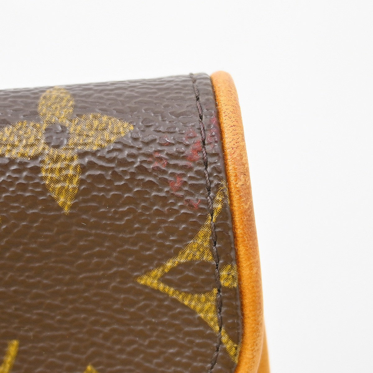 Louis Vuitton Florentine Waist Monogram Canvas Brown Canvas Clutche & Pouche Bag (Pre-Owned)