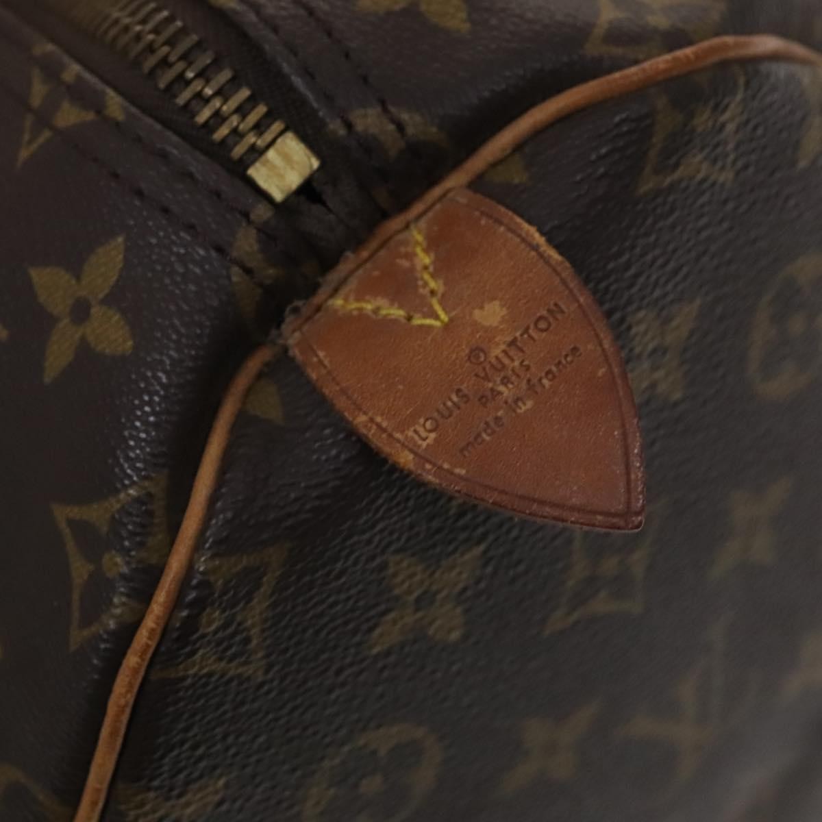 Louis Vuitton Keepall Monogram Canvas Brown Canvas Travel Bag Bag (Pre-Owned)